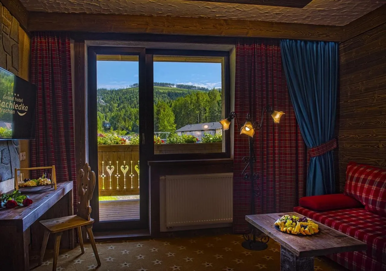 Balcony/Terrace in Grand Hotel**** Bachledka Strachan