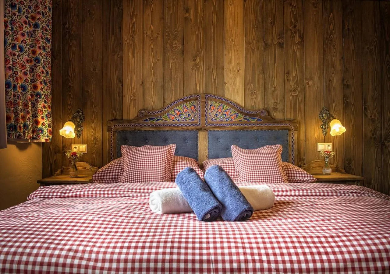 Decorative detail, Bed in Grand Hotel**** Bachledka Strachan