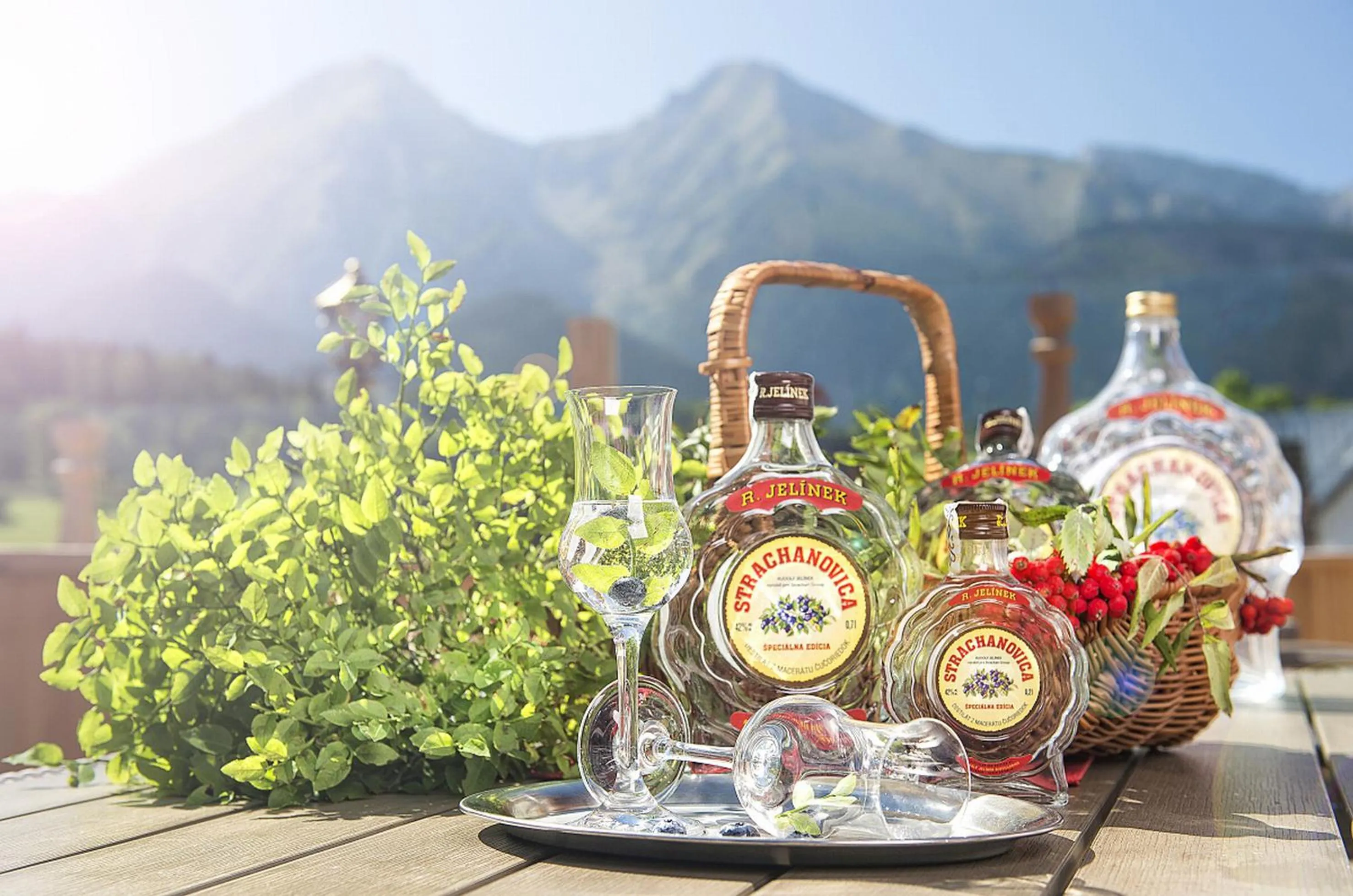 Alcoholic drinks in Grand Hotel**** Bachledka Strachan