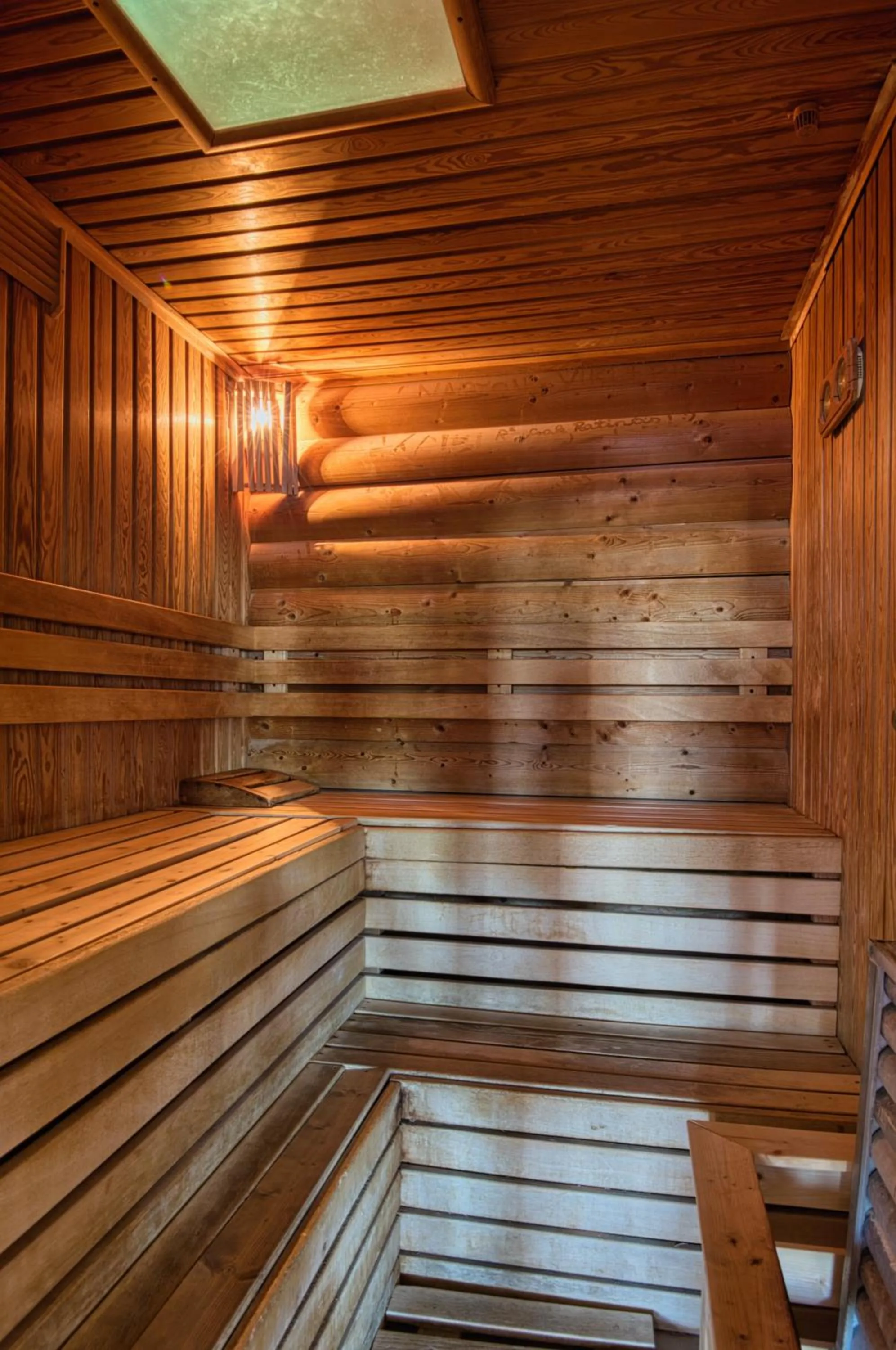 Sauna in Hotel Bellevue Esztergom