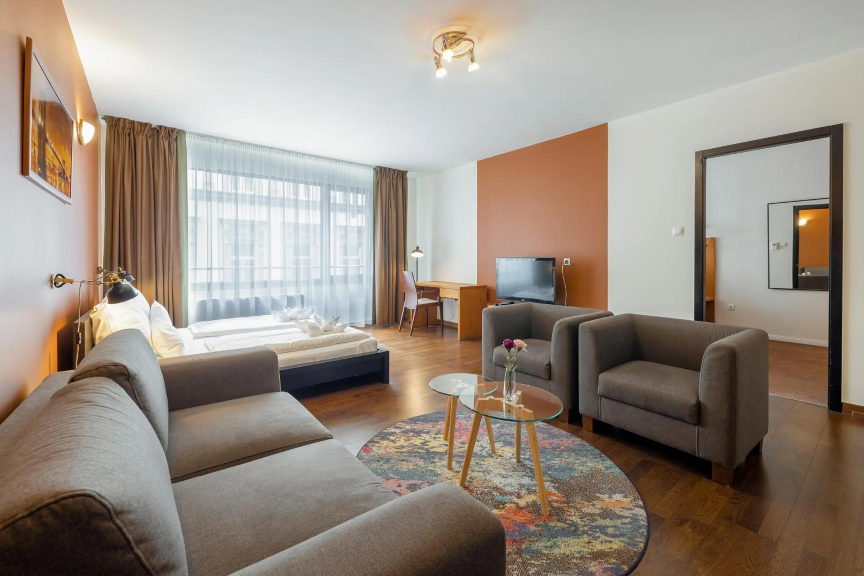 Bed in Bliss Residence & Spa