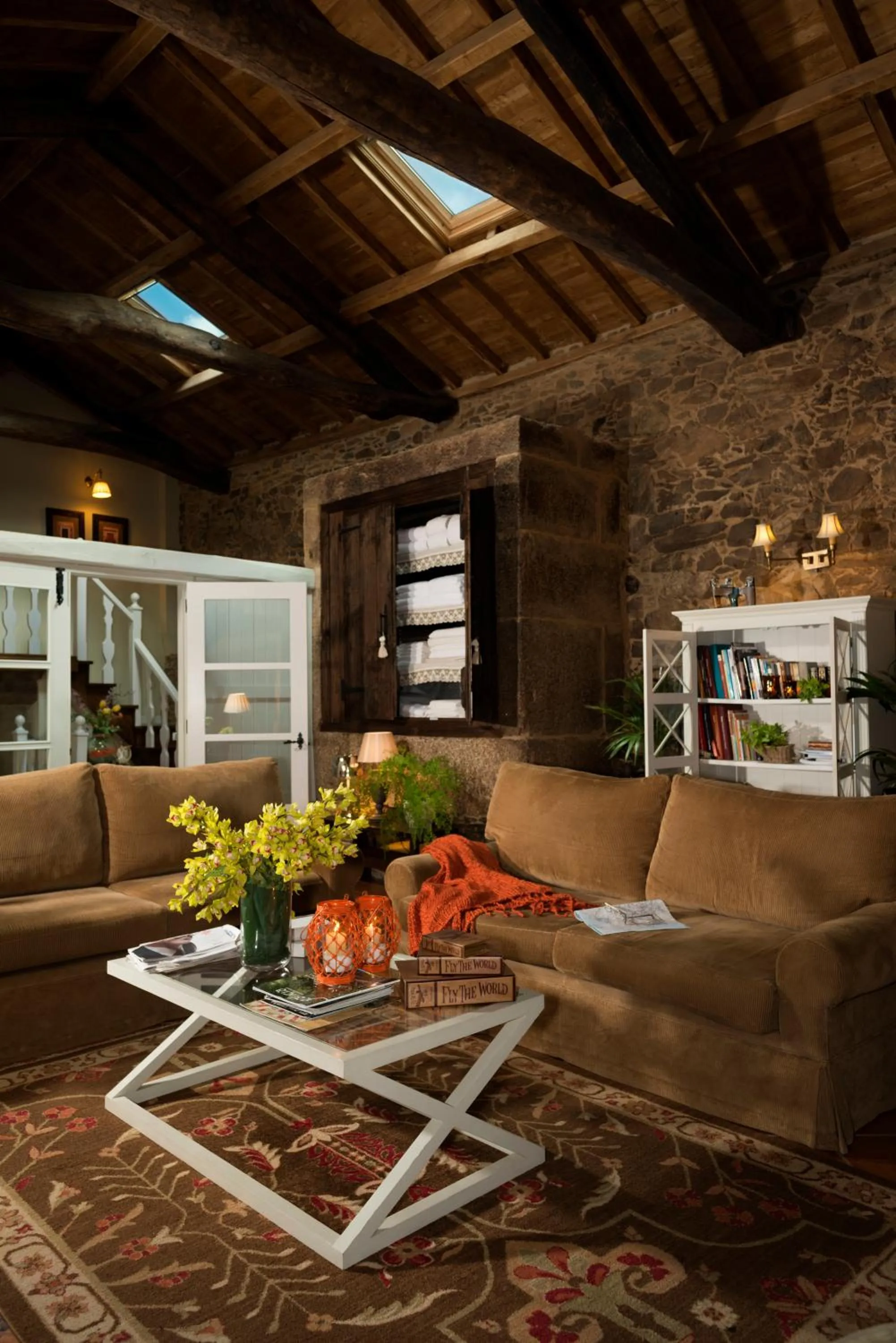 Living room in A Casa da Torre Branca