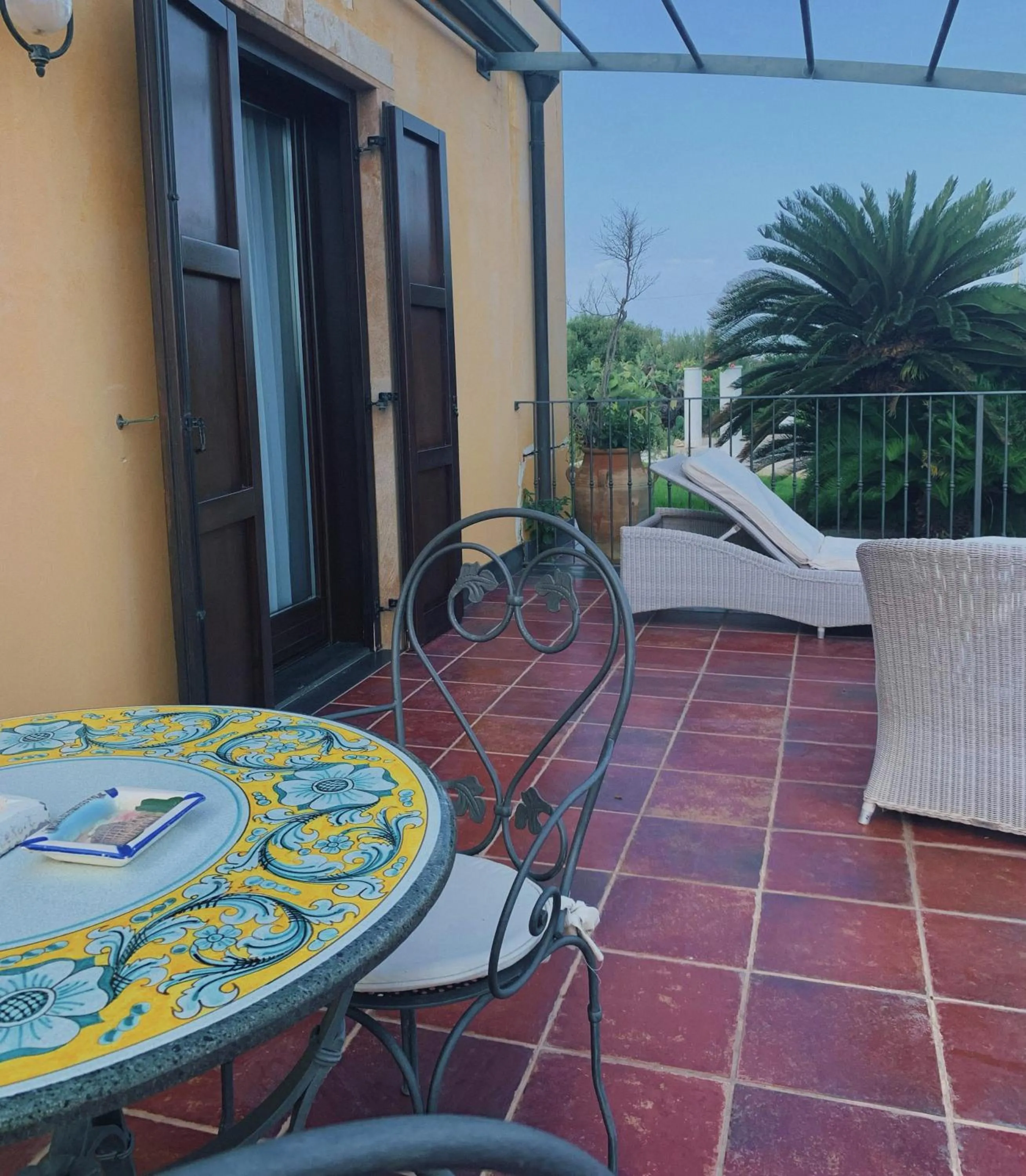 Balcony/Terrace in Hotel Resort La Rosa Dei Venti