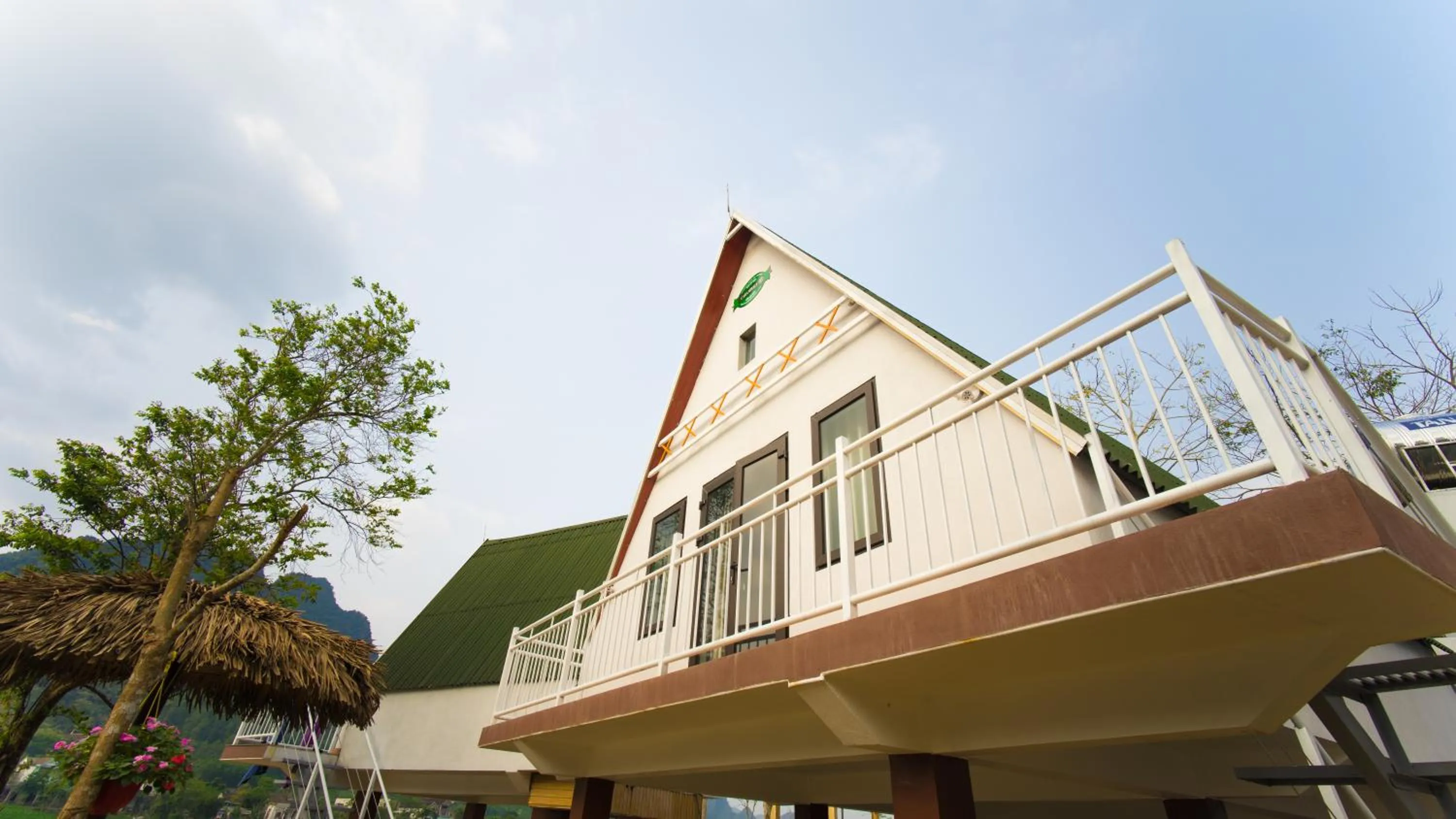 Balcony/Terrace in Carambola Bungalow