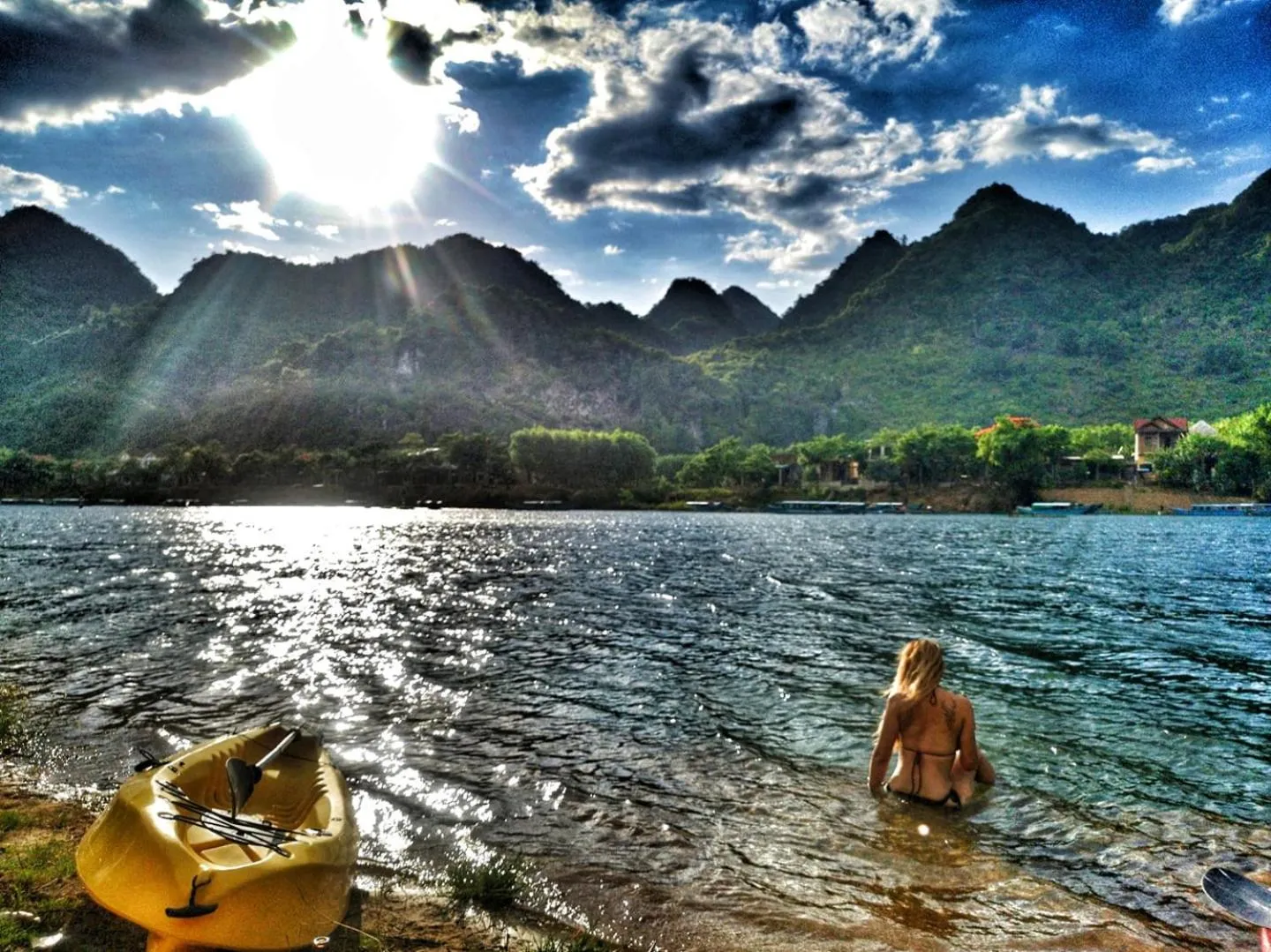 Natural landscape in Carambola Bungalow