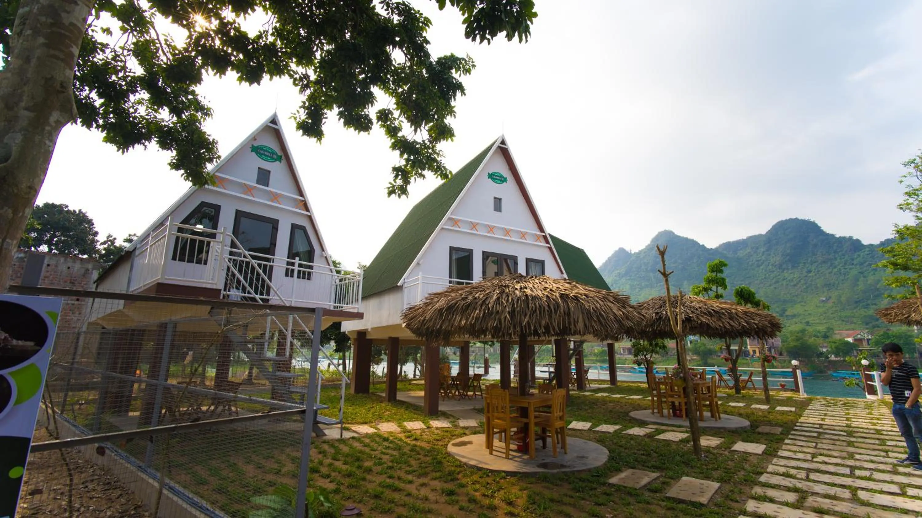 River view in Carambola Bungalow