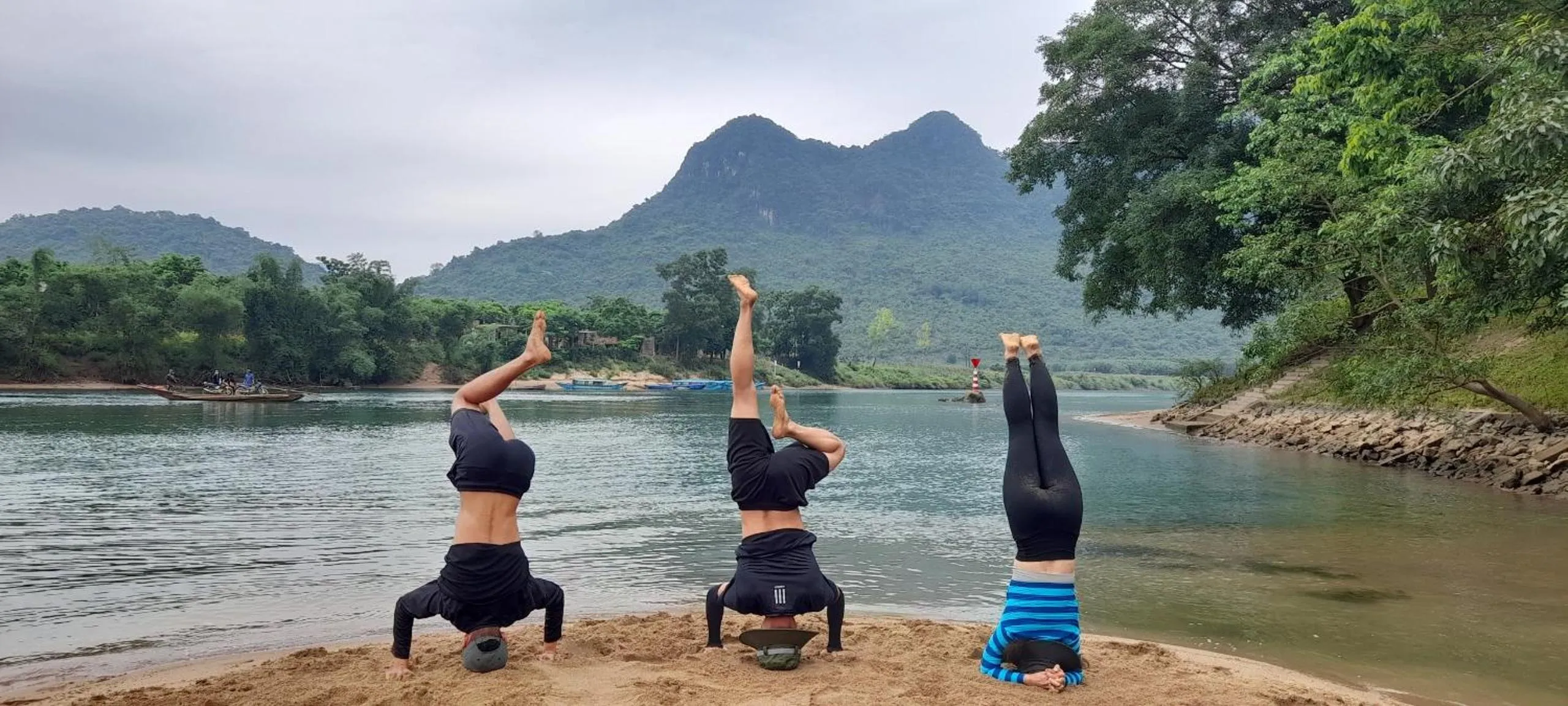 group of guests in Carambola Bungalow