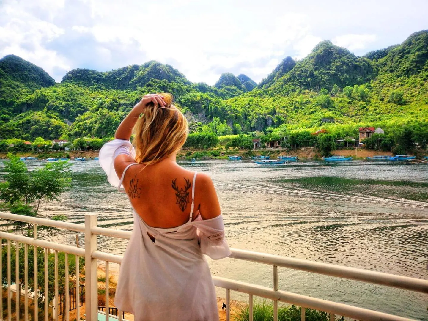 Balcony/Terrace in Carambola Bungalow