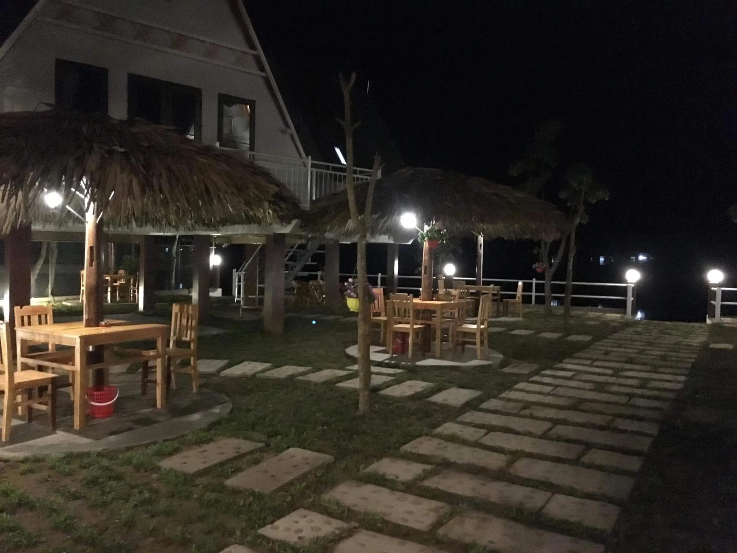 Garden view in Carambola Bungalow