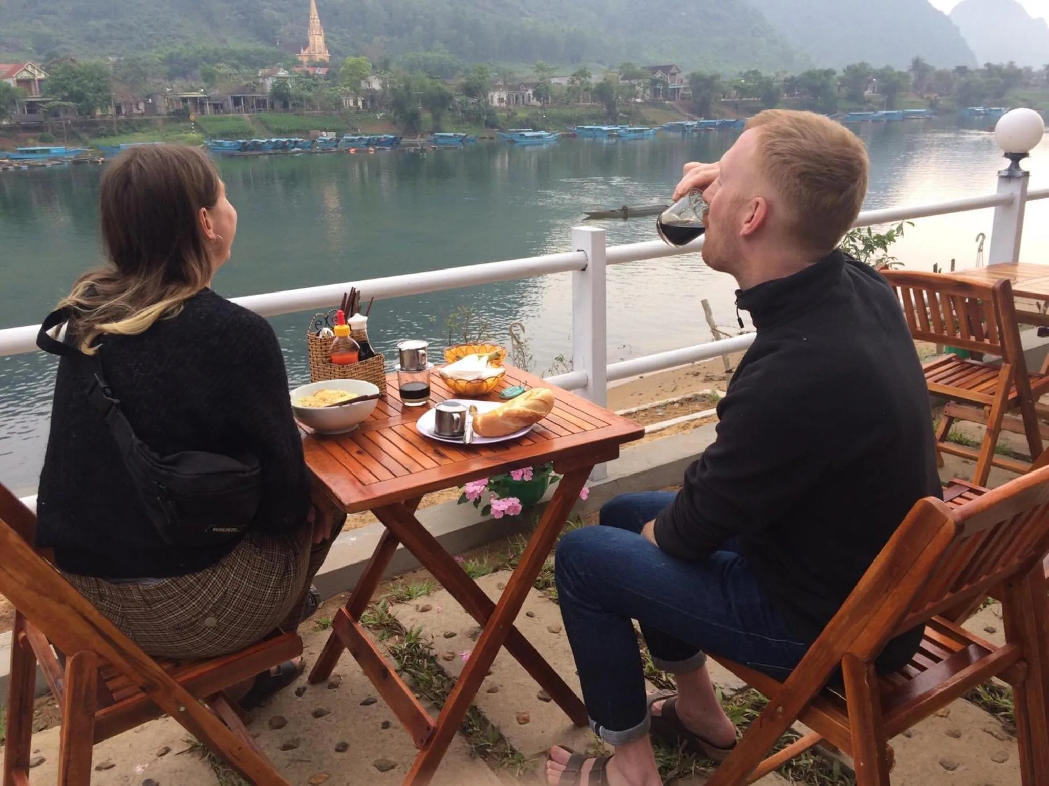 Breakfast in Carambola Bungalow