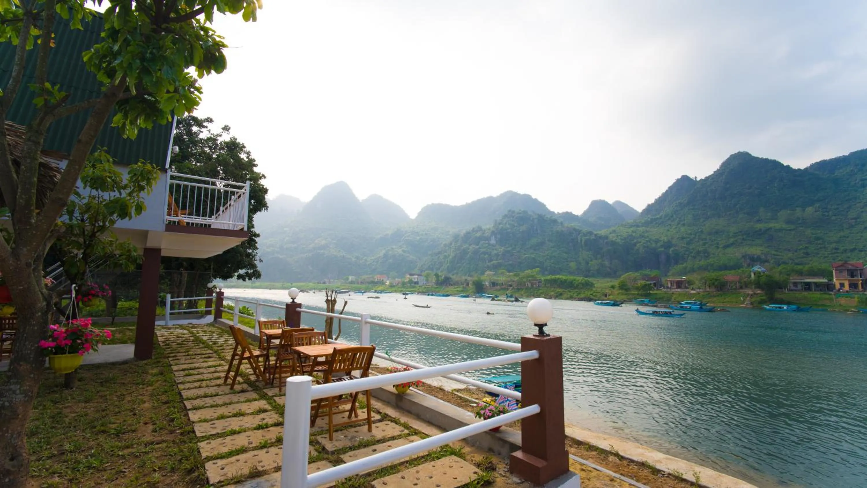 River view in Carambola Bungalow