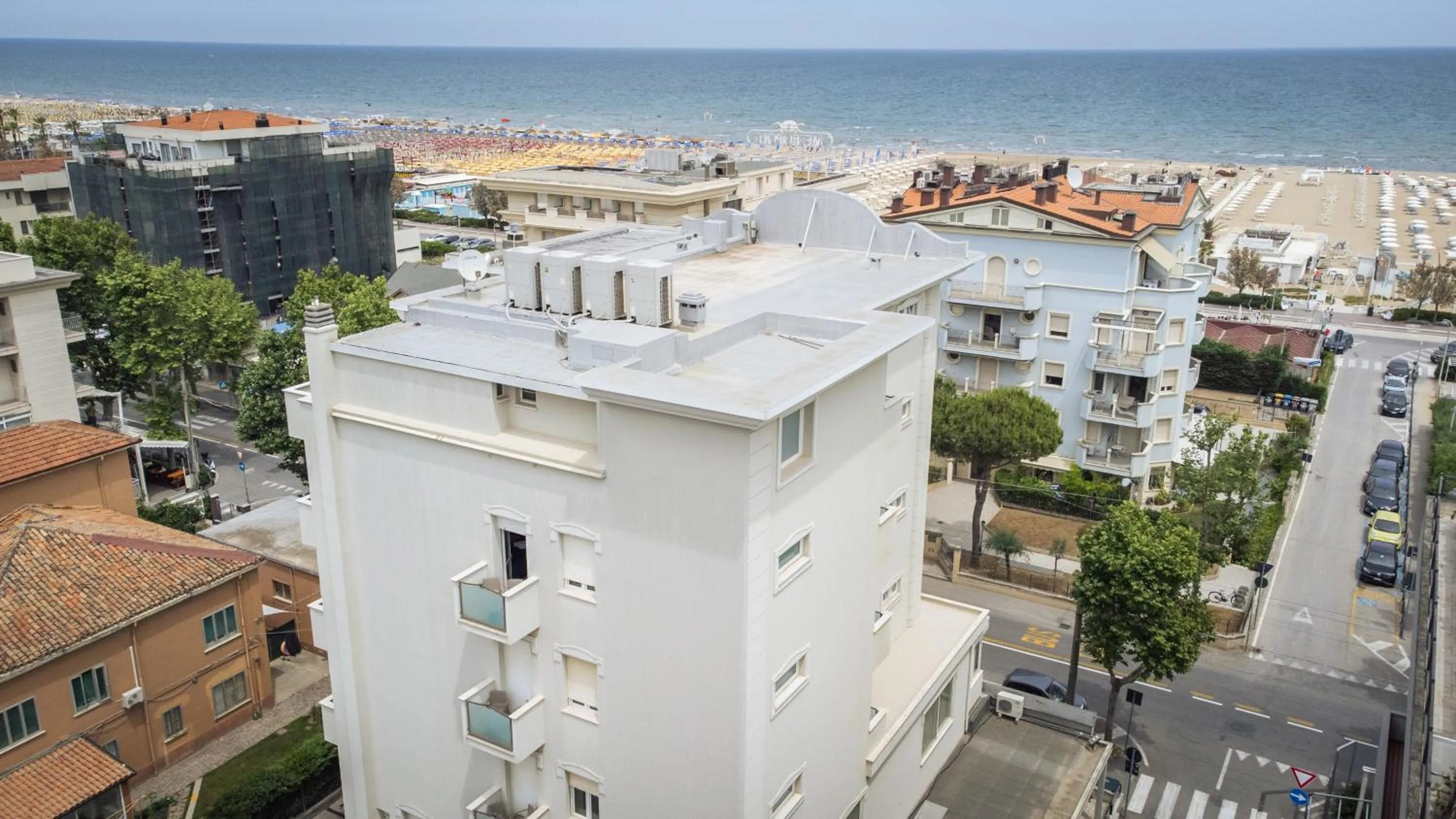 Bird's eye view in Hotel Rex Rimini