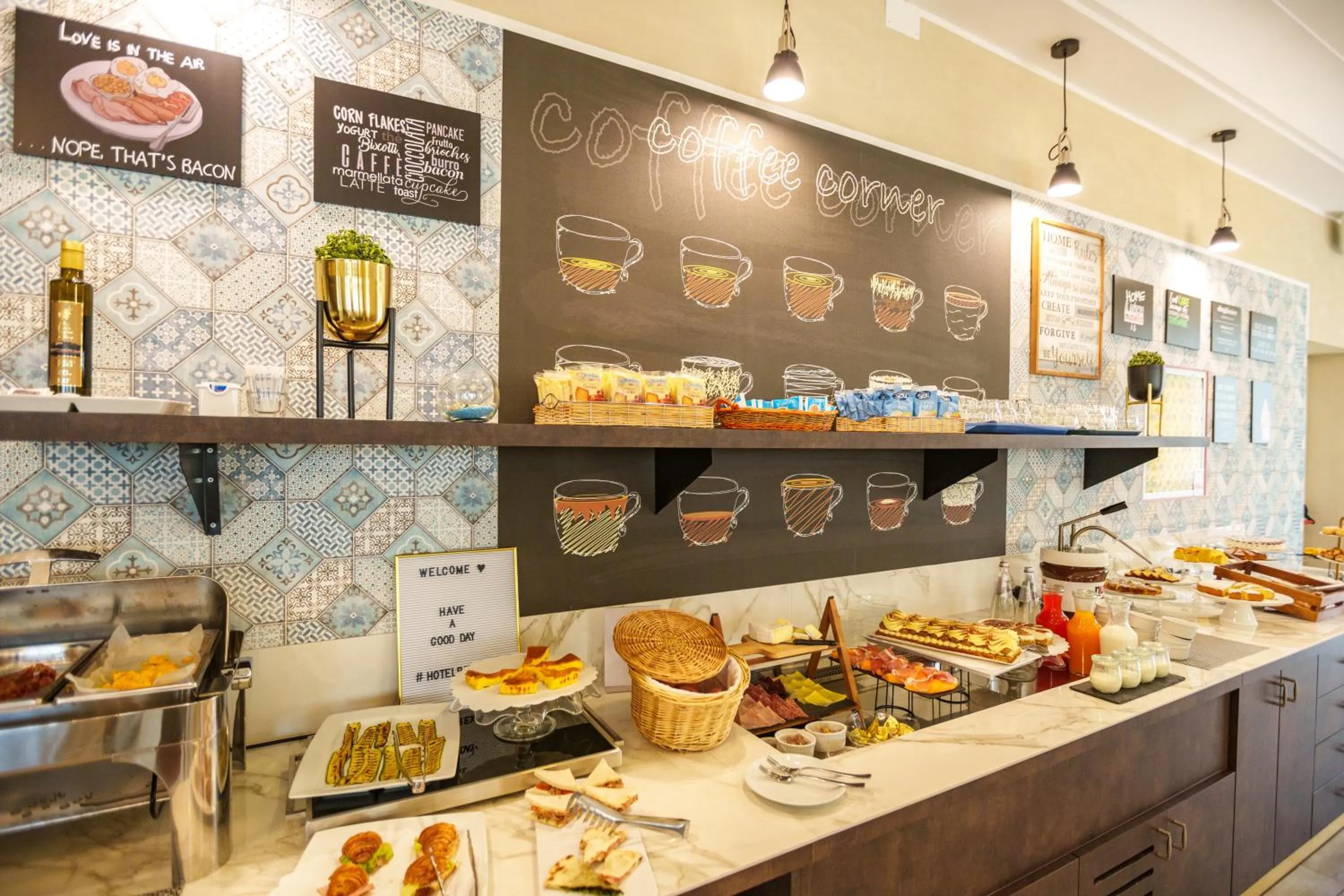 Breakfast in Hotel Rex Rimini