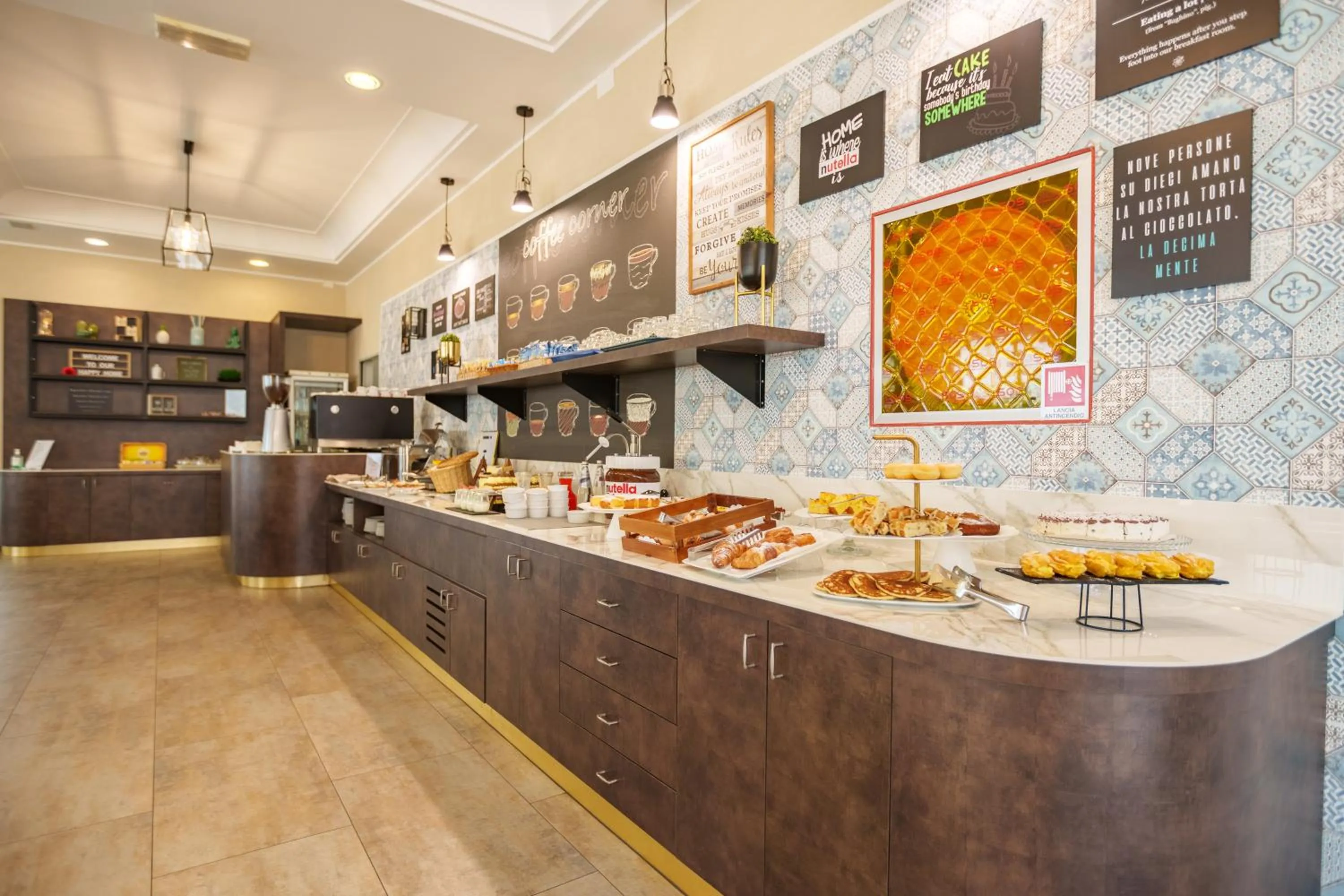 Breakfast in Hotel Rex Rimini