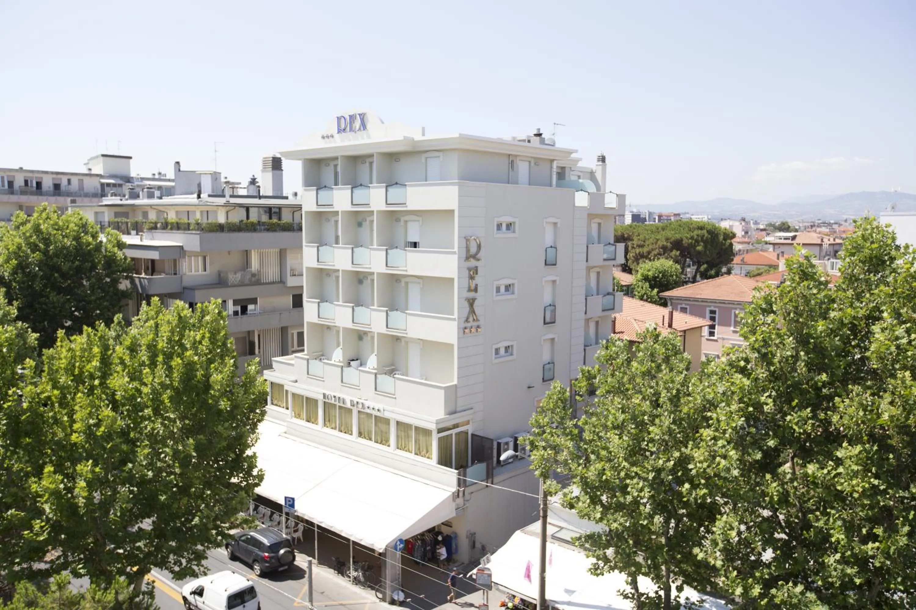 Property building in Hotel Rex Rimini