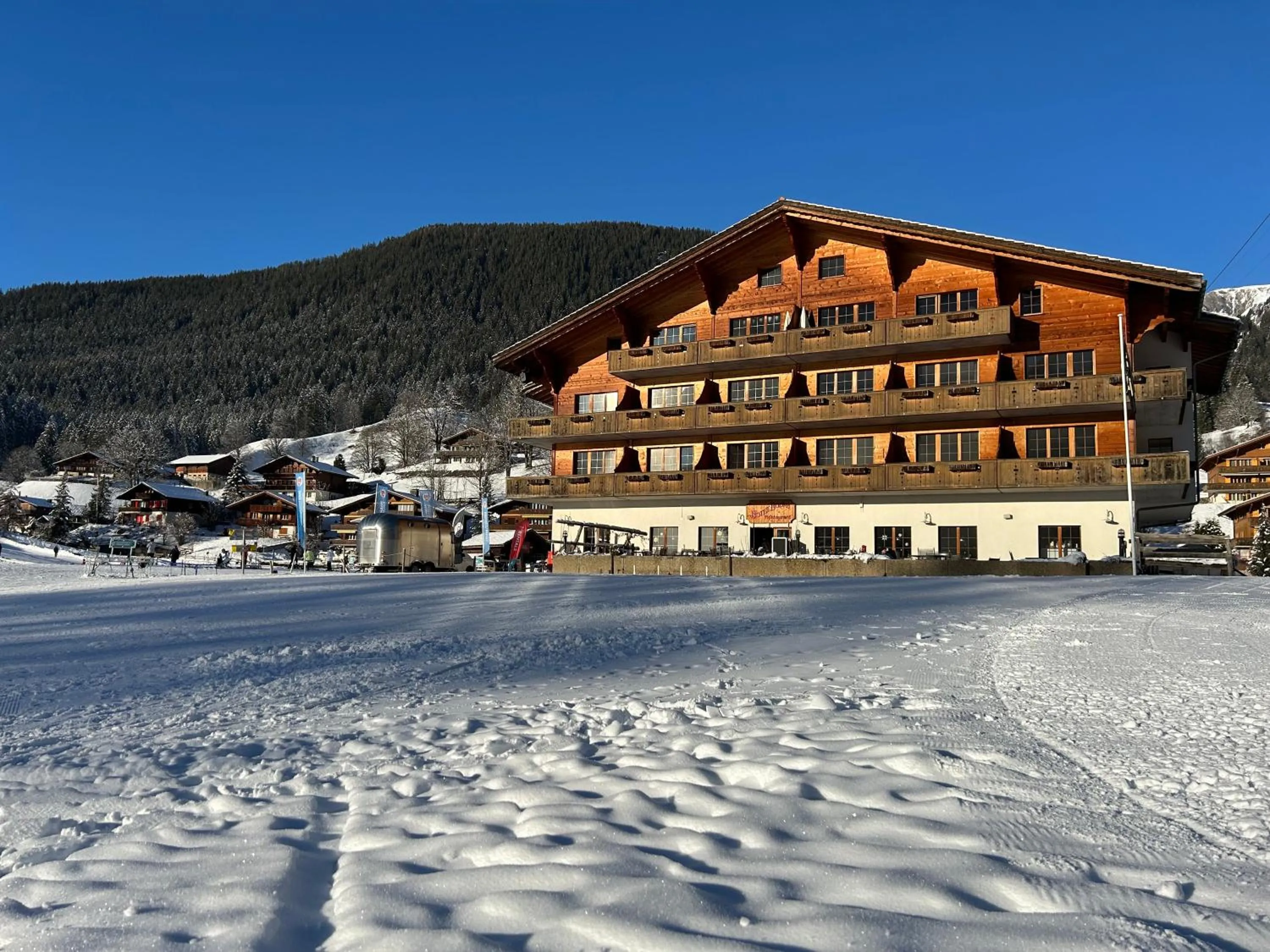 Property building in Hotel Bodmi