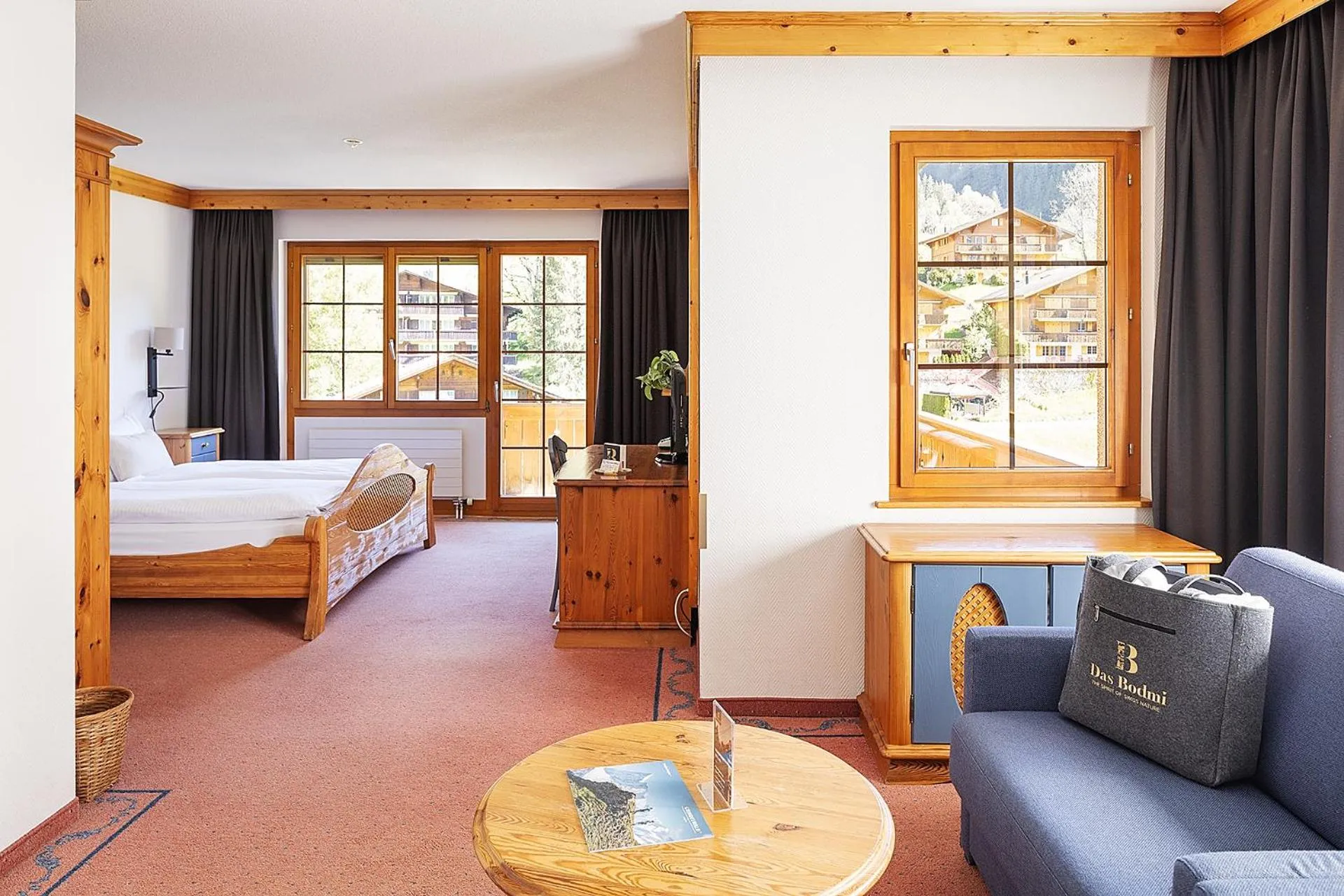 Photo of the whole room, Bed in Hotel Bodmi