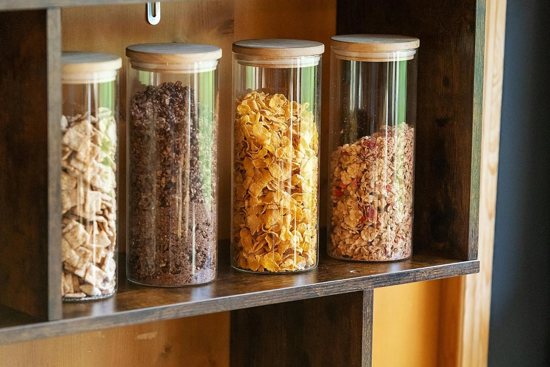 Buffet breakfast in Hotel Bodmi