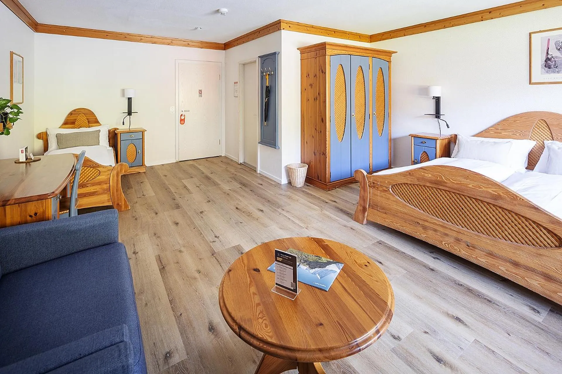 Photo of the whole room, Bed in Hotel Bodmi