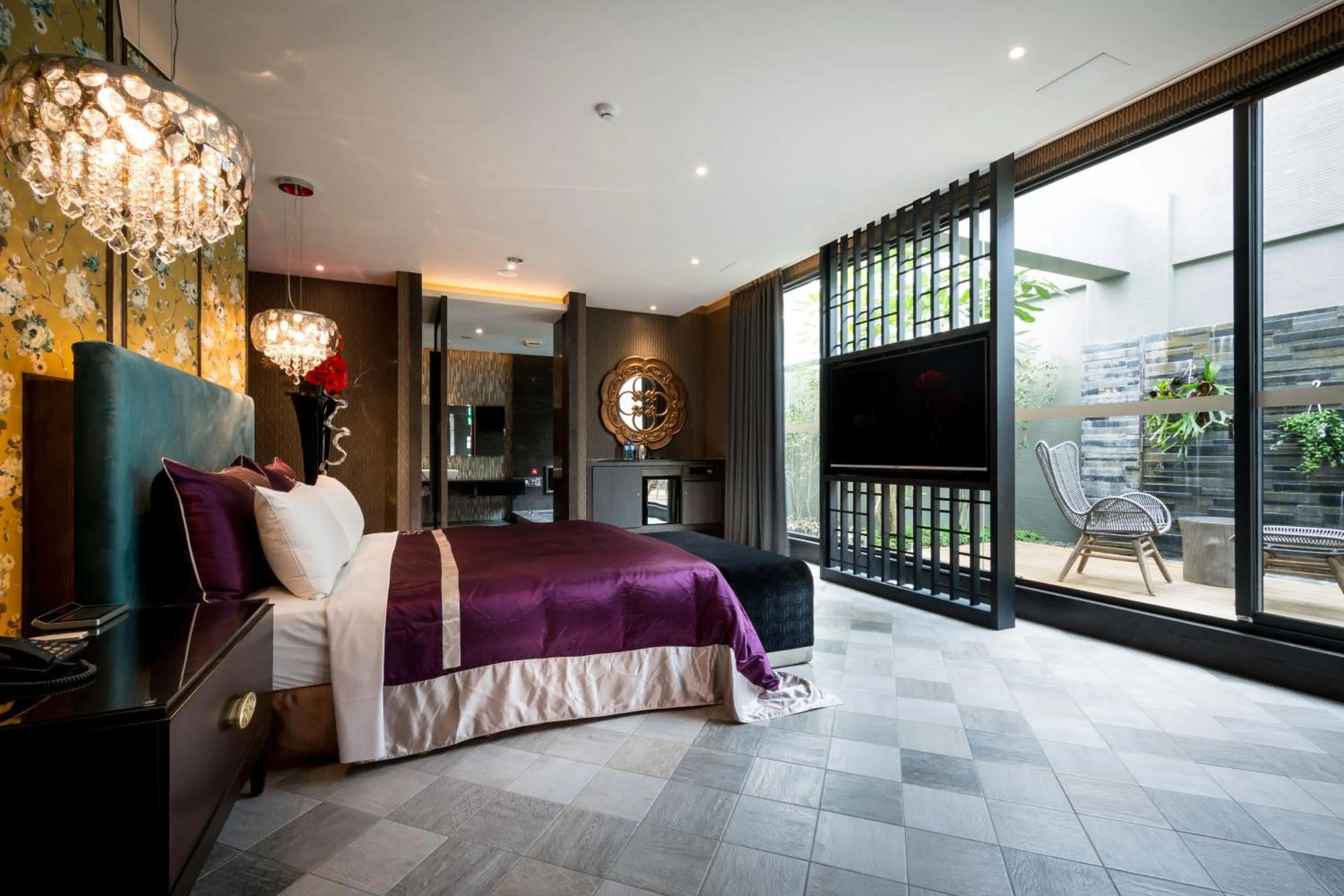 Bed in Shu Jia Motel