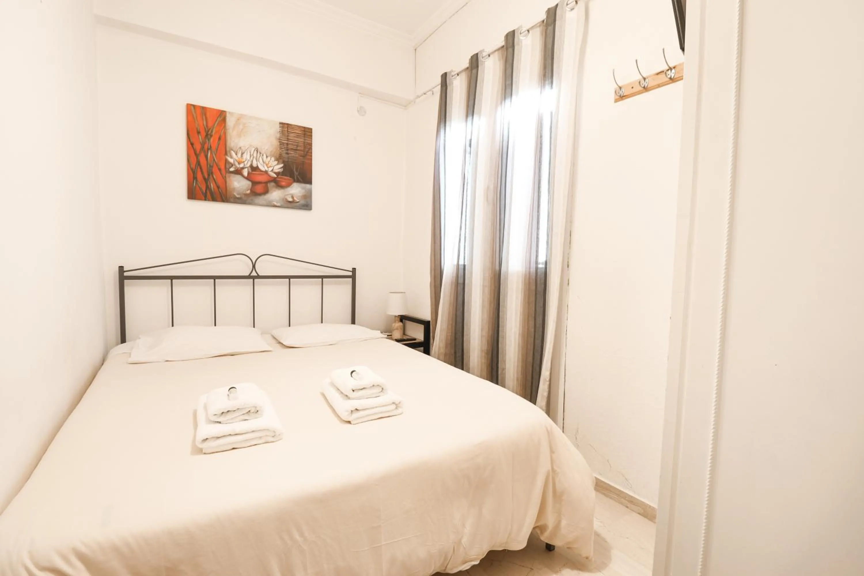Bedroom, Bed in Corfu City Apartments