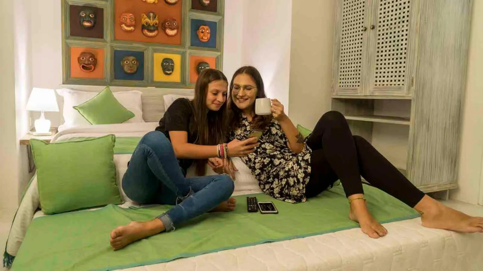 Bedroom in 18 Faces with free drop off to Galle Fort by TukTuk