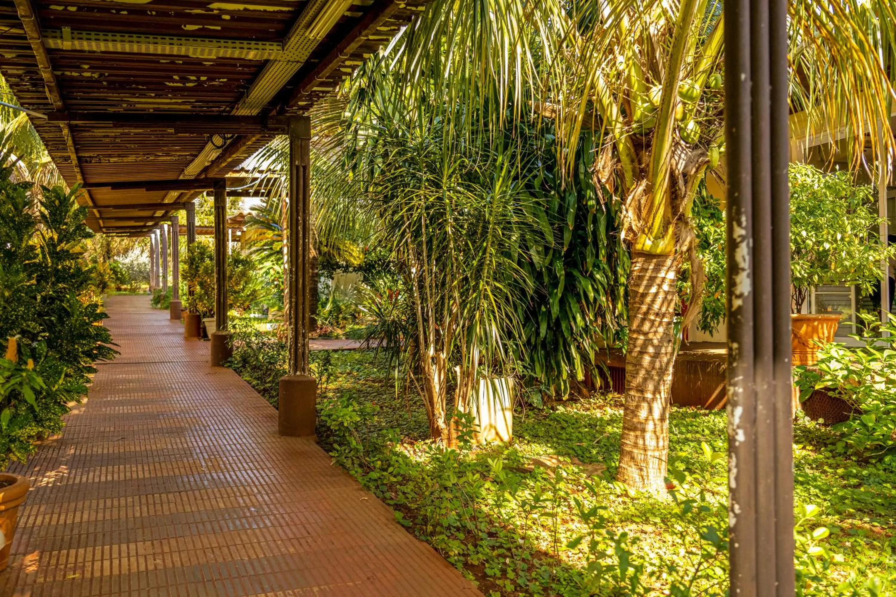 Garden view in VELINN Hotel Natureza Foz