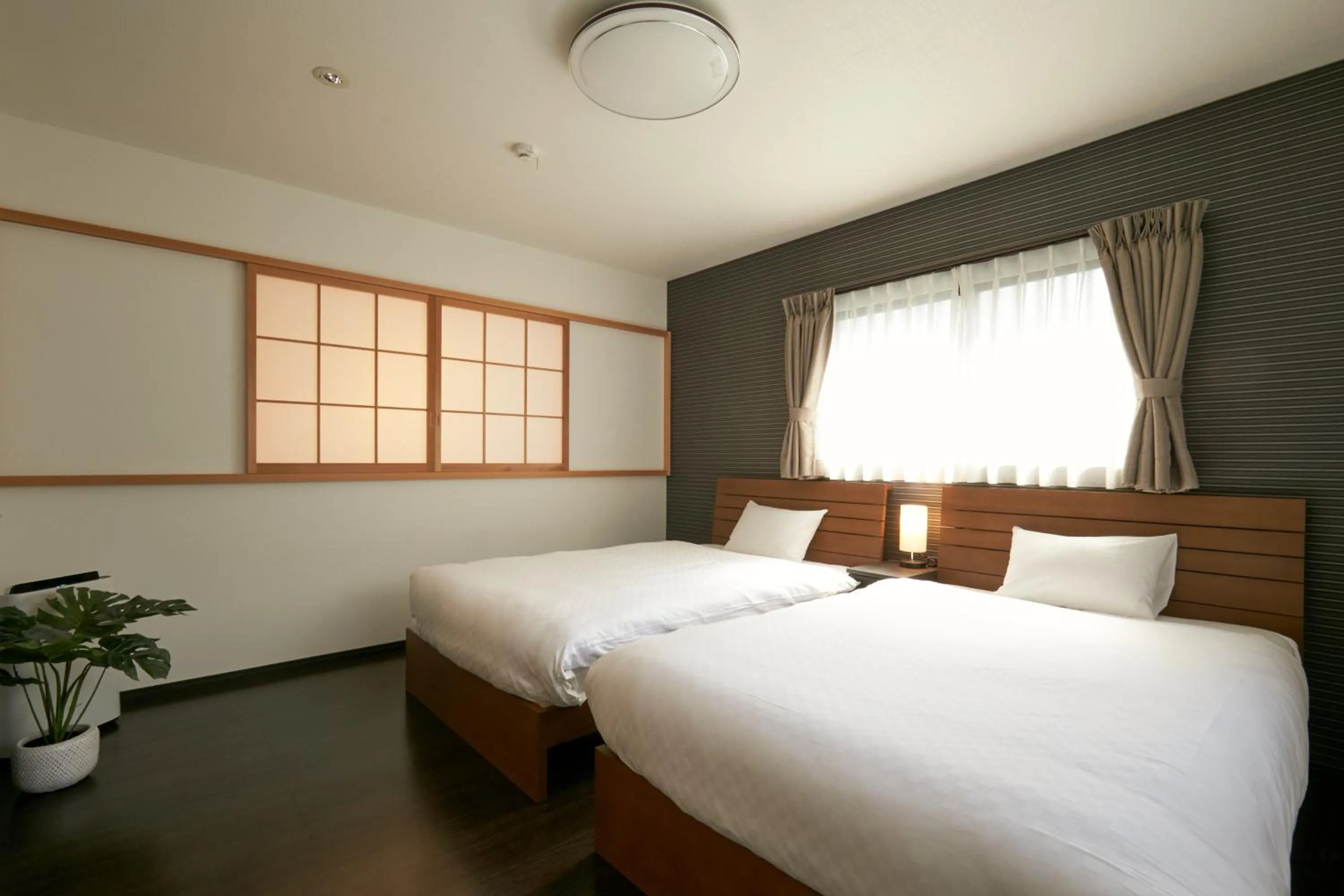 Bed in Kyo no yado BOTAN