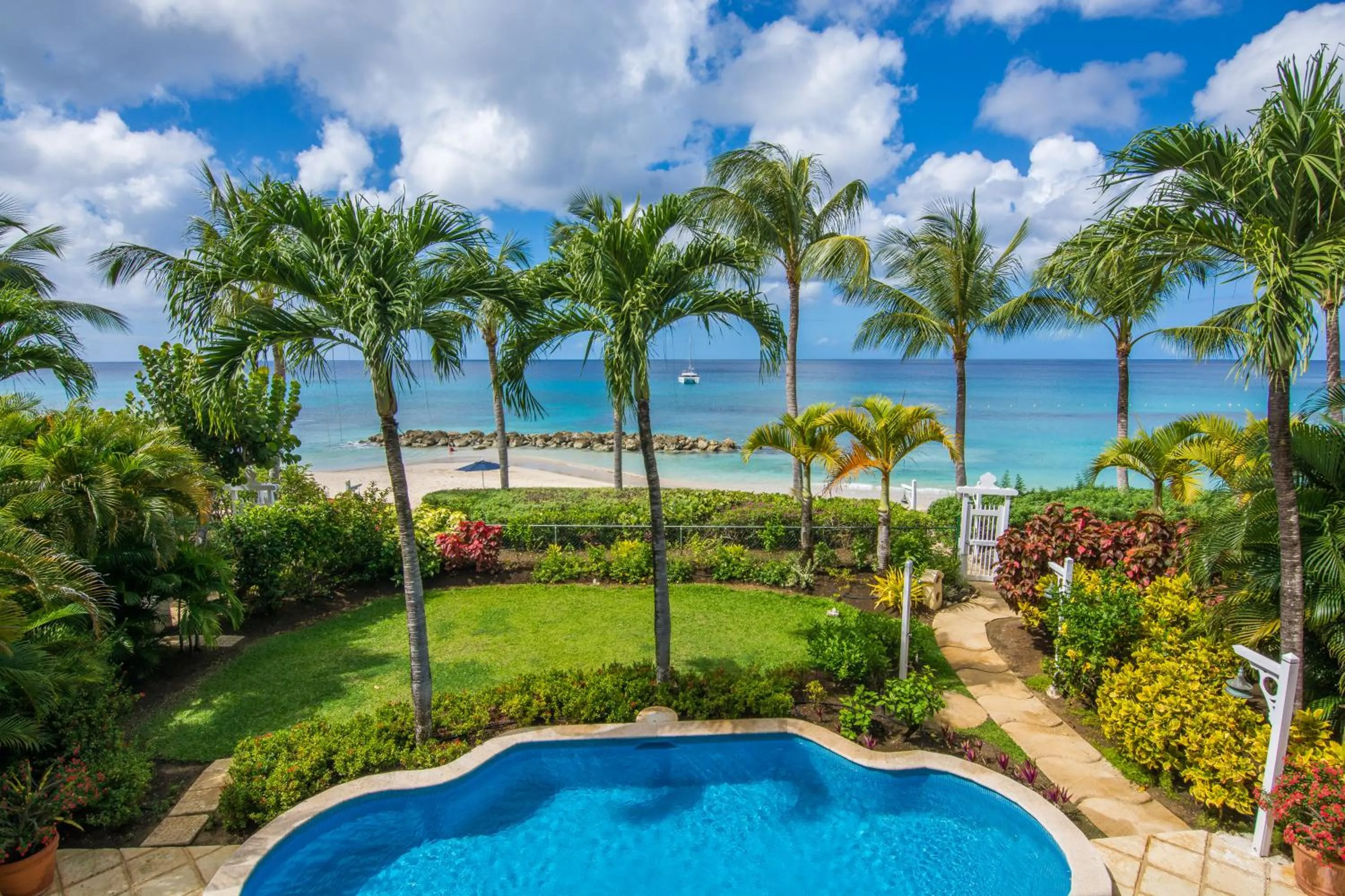 Sea view in Port St. Charles