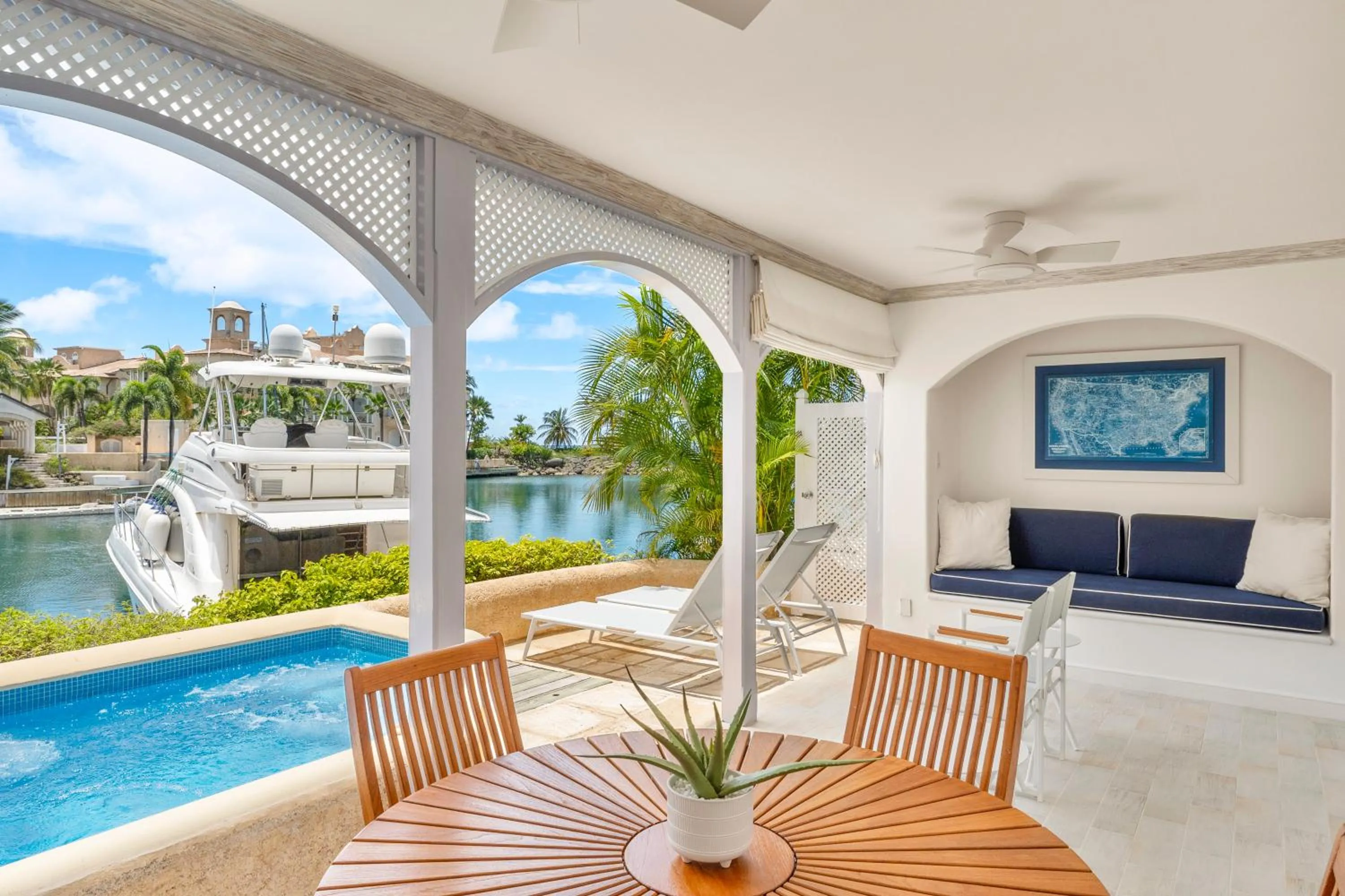 Patio in Port St. Charles