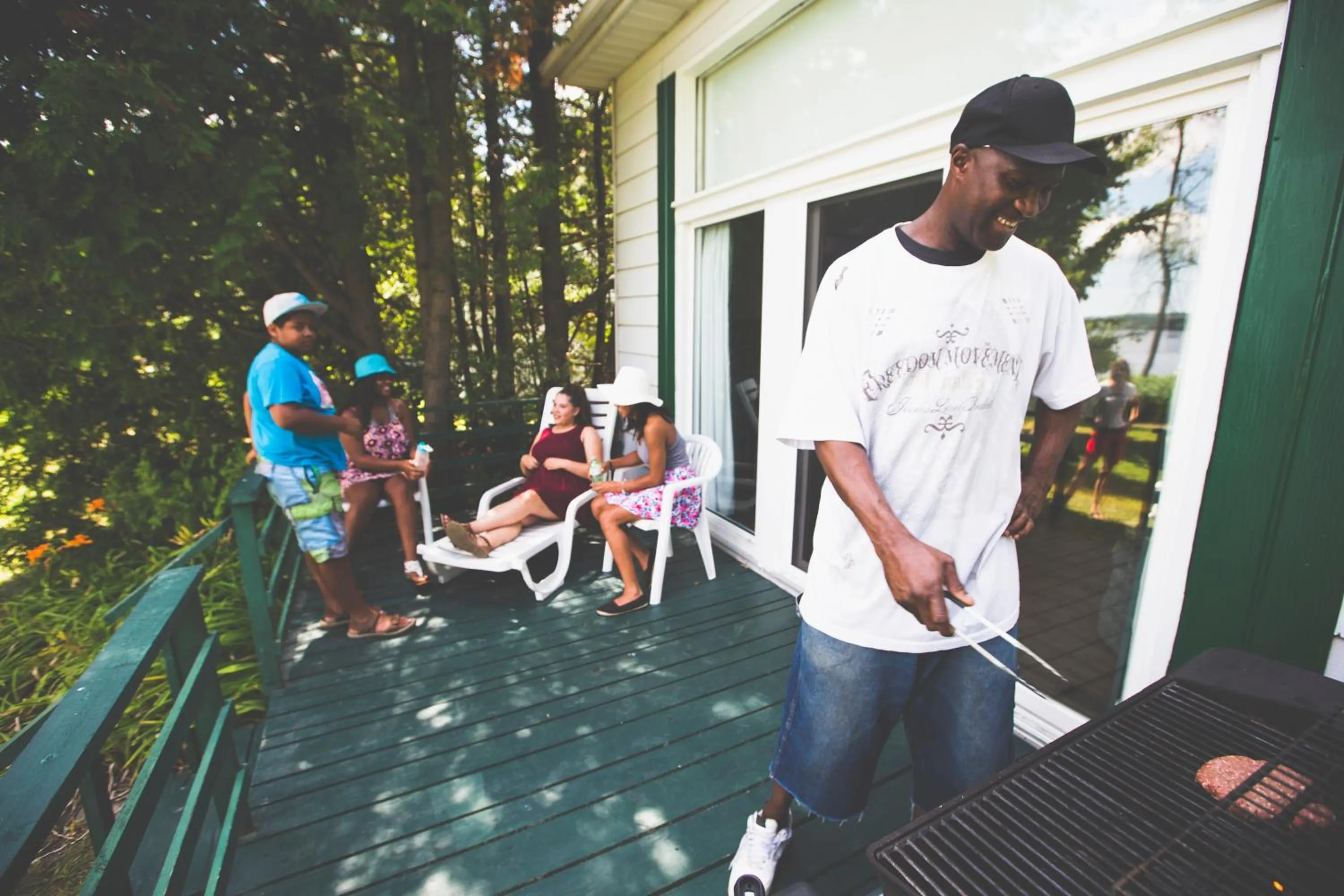 BBQ facilities in Elmhirst's Resort