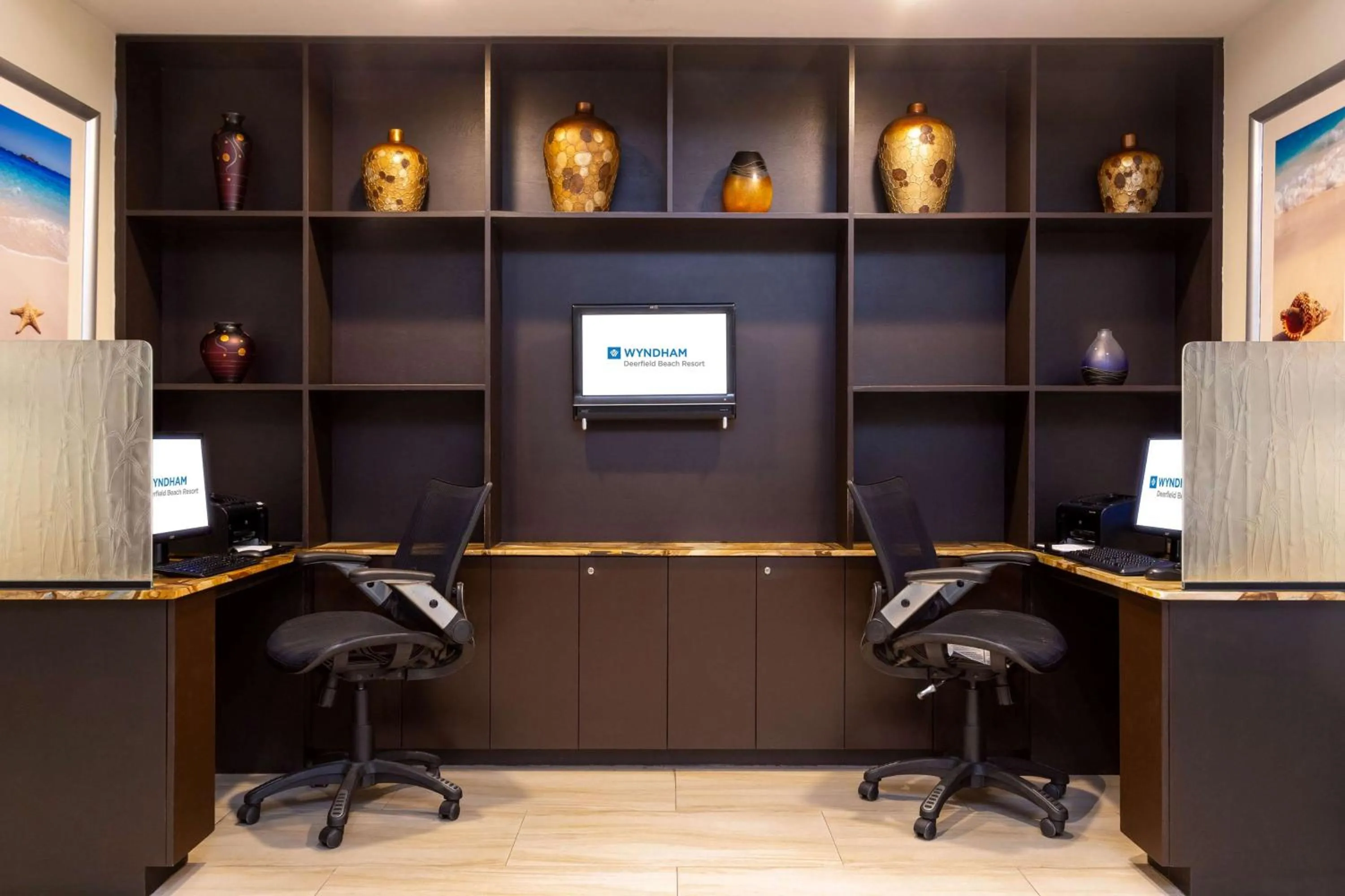 On site in Wyndham Deerfield Beach Resort