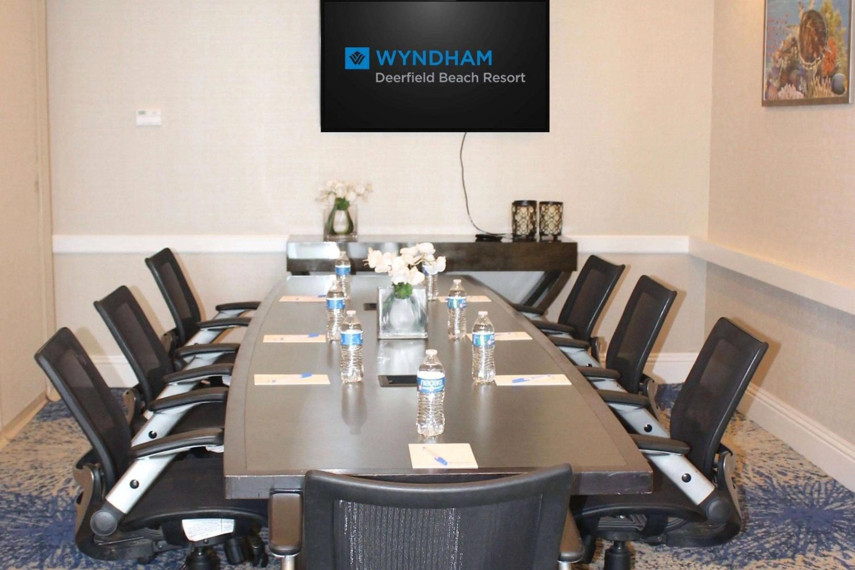 Meeting/conference room in Wyndham Deerfield Beach Resort