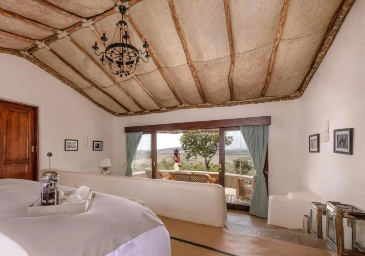 Balcony/Terrace, Bed in Olarro Plains