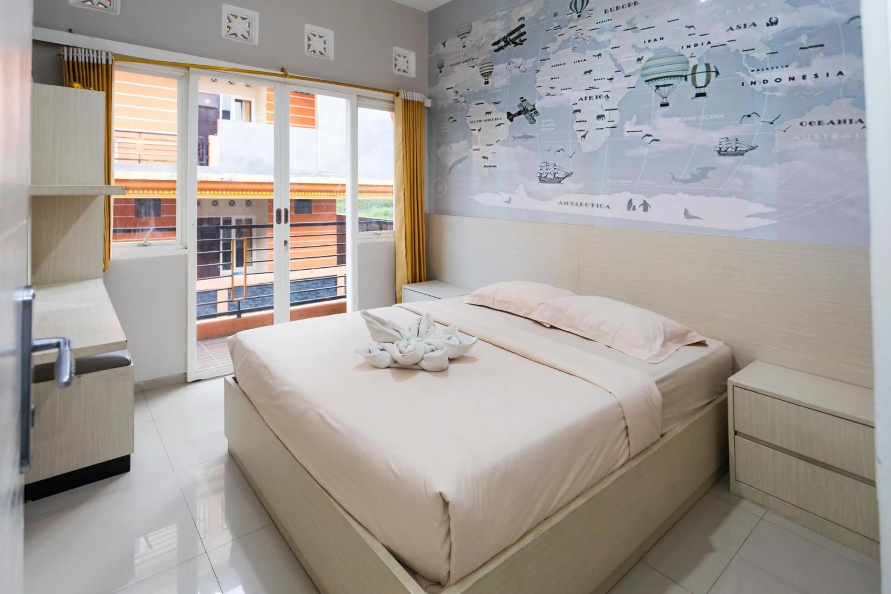 Bed in Batuque Town Villa 2