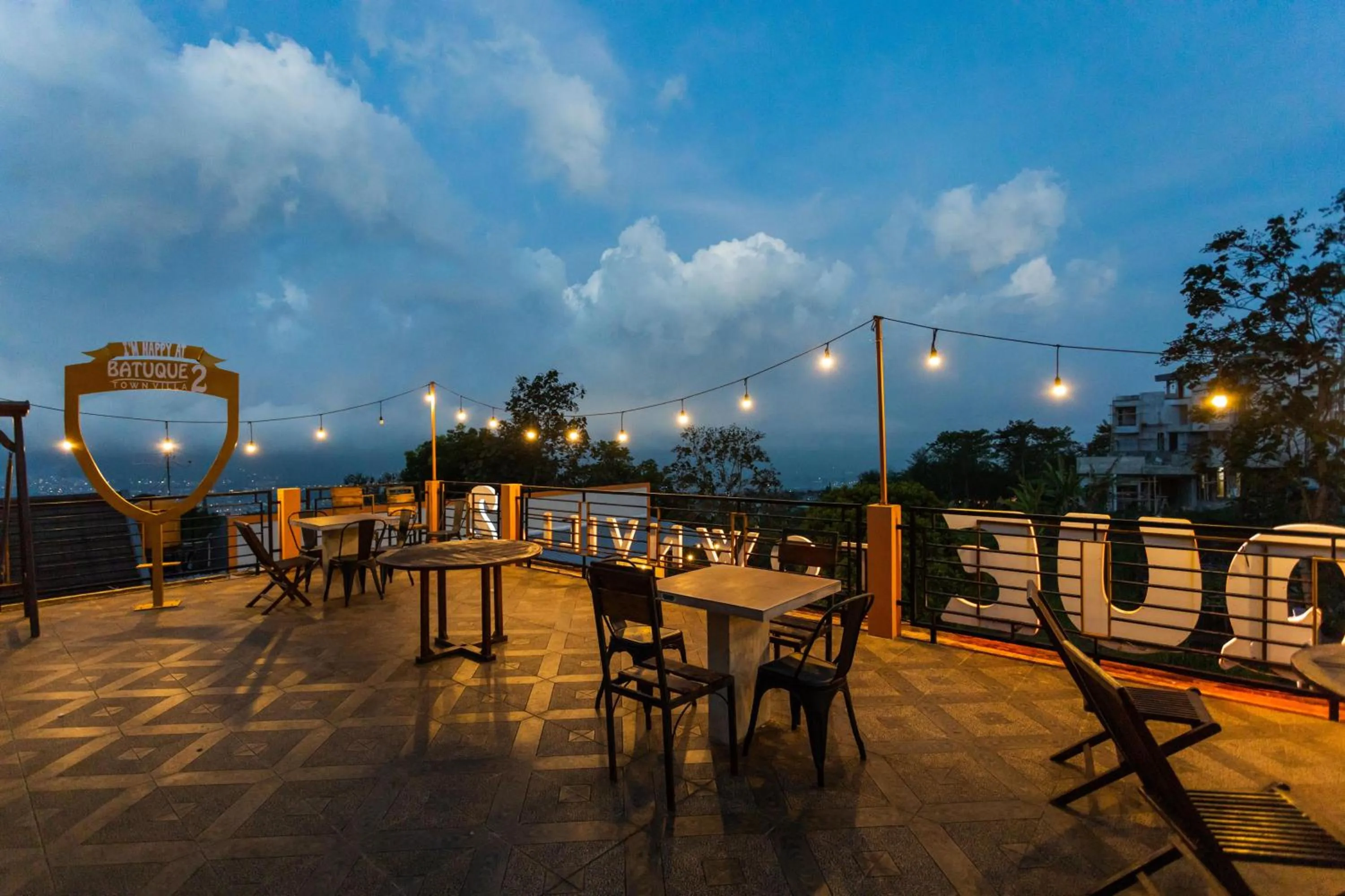 Patio in Batuque Town Villa 2
