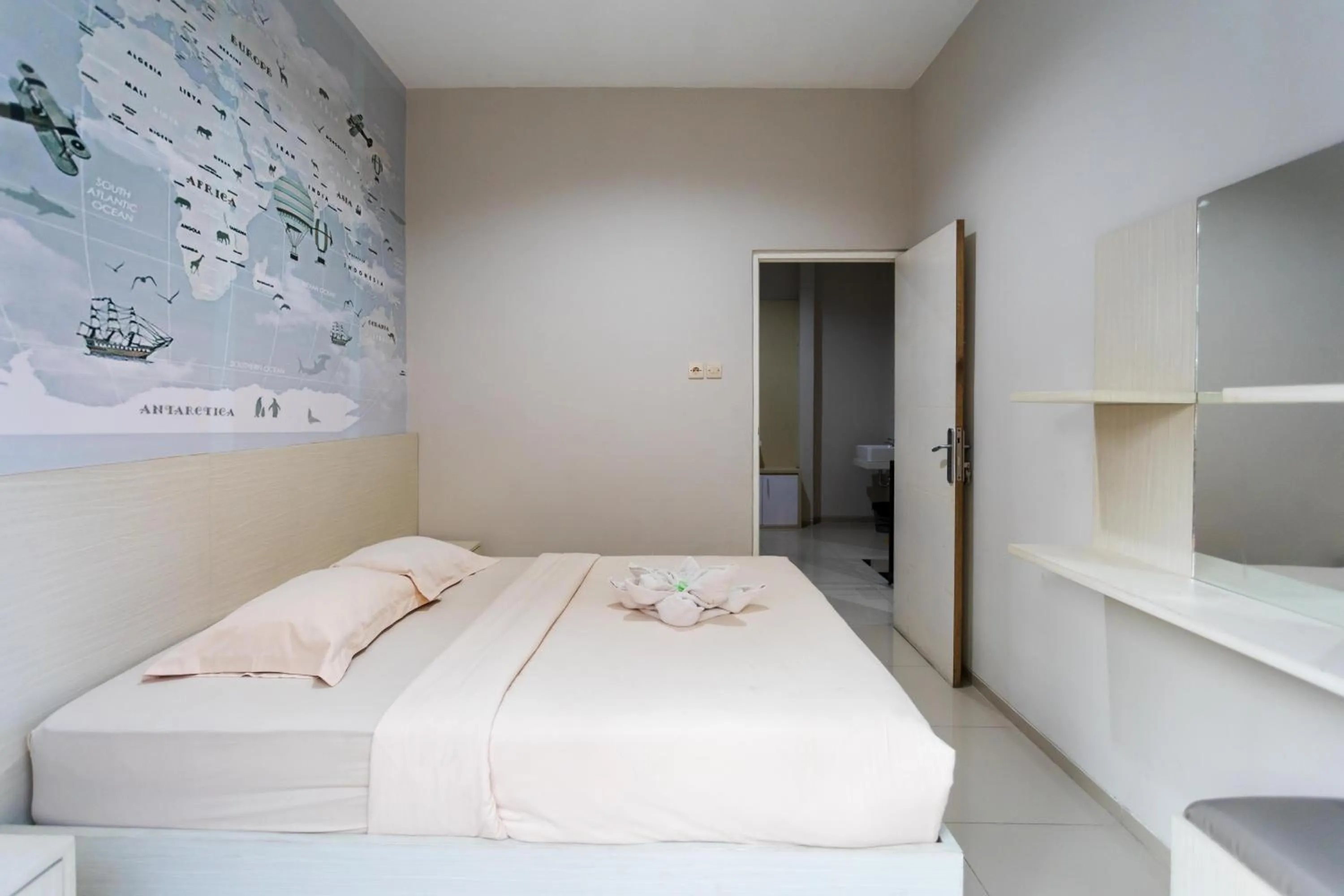 Bed in Batuque Town Villa 2