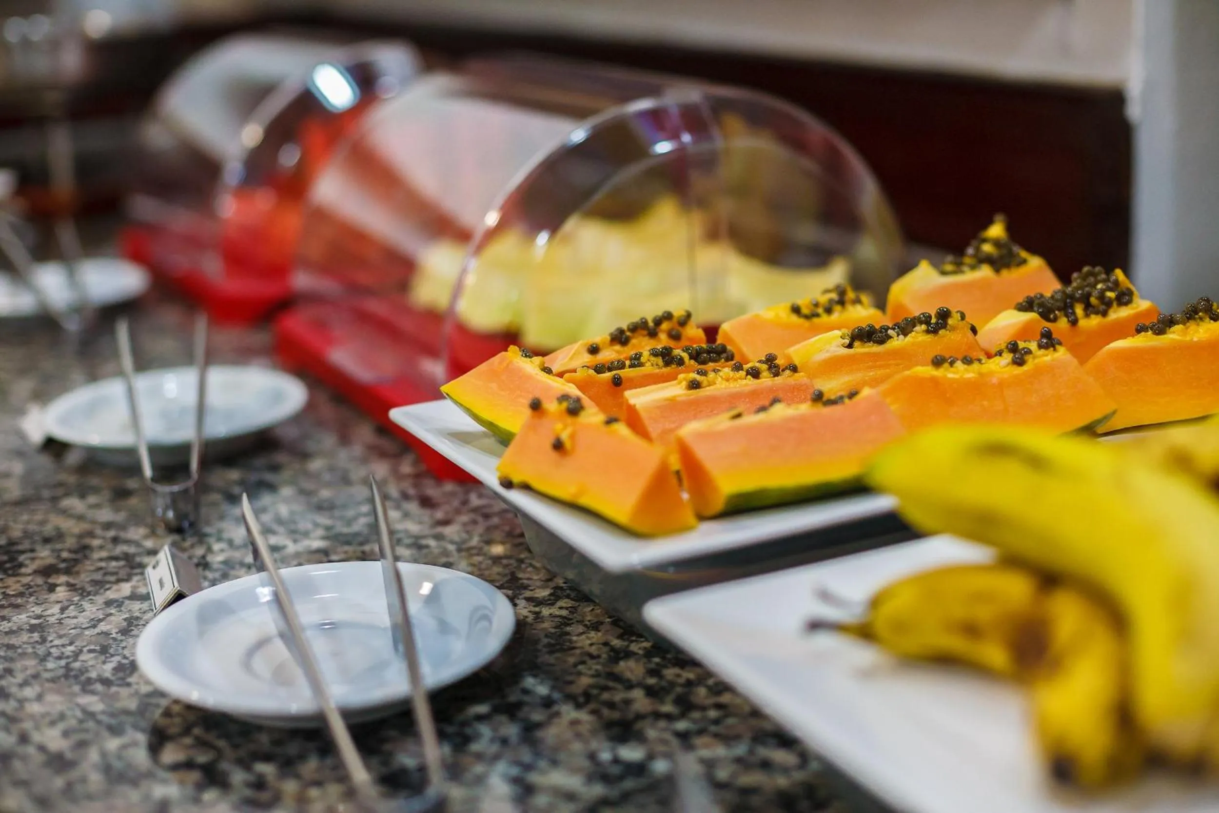Buffet breakfast in Tri Hotel Florianópolis
