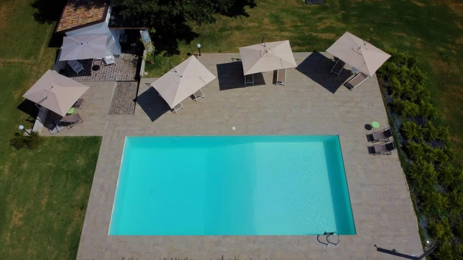 Bird's eye view in Room&Breakfast Villa Angela