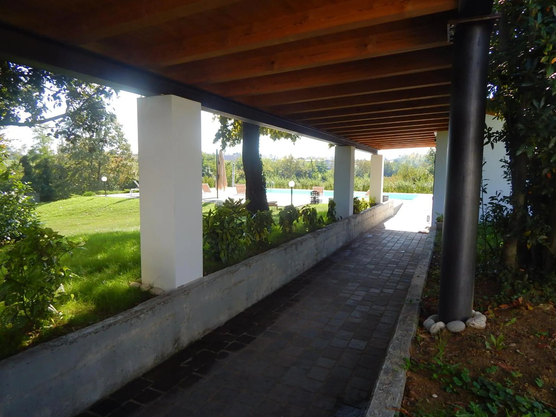 Garden in Room&Breakfast Villa Angela