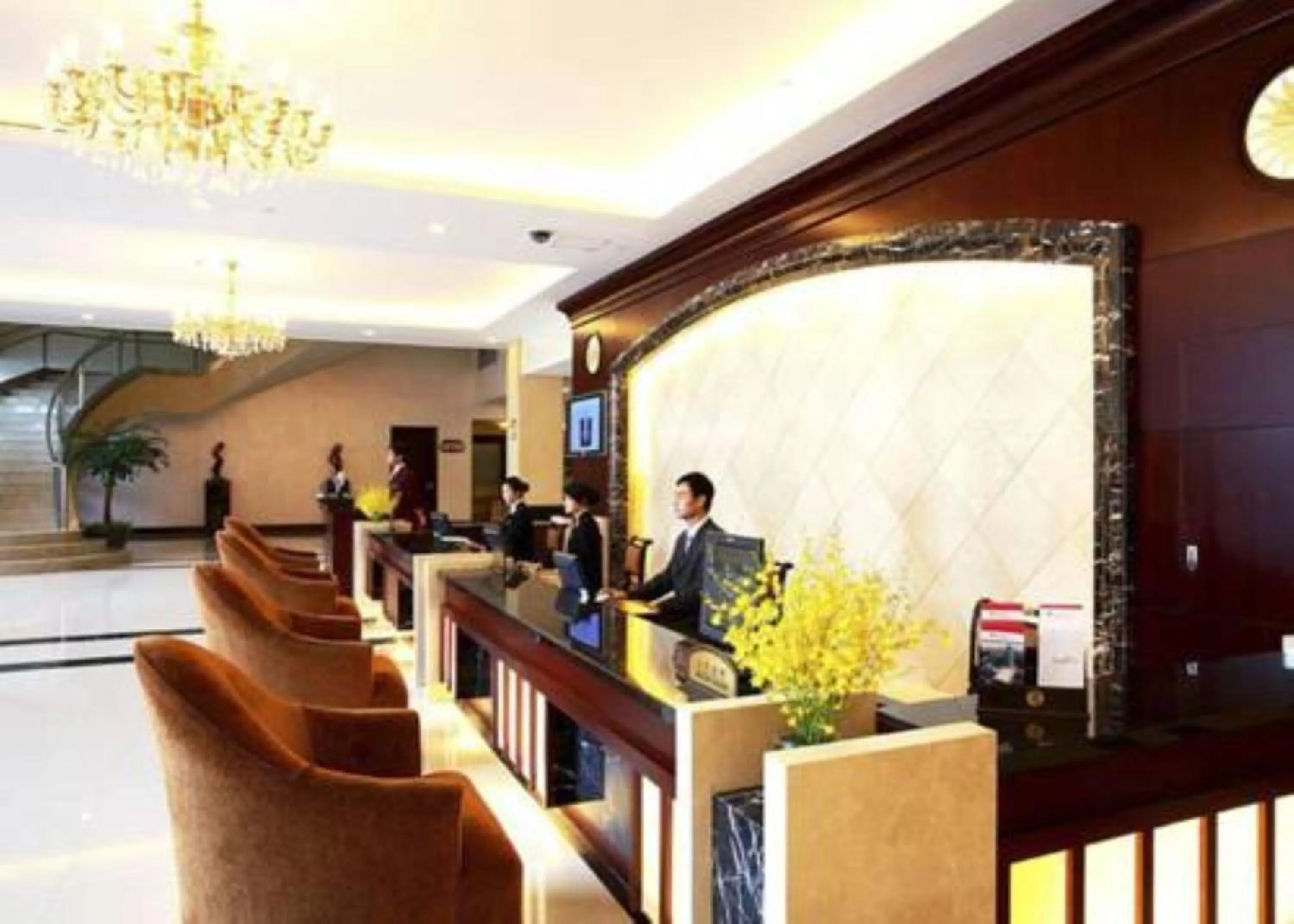 Lobby or reception in Ramada Plaza Sino-Bay Shanghai