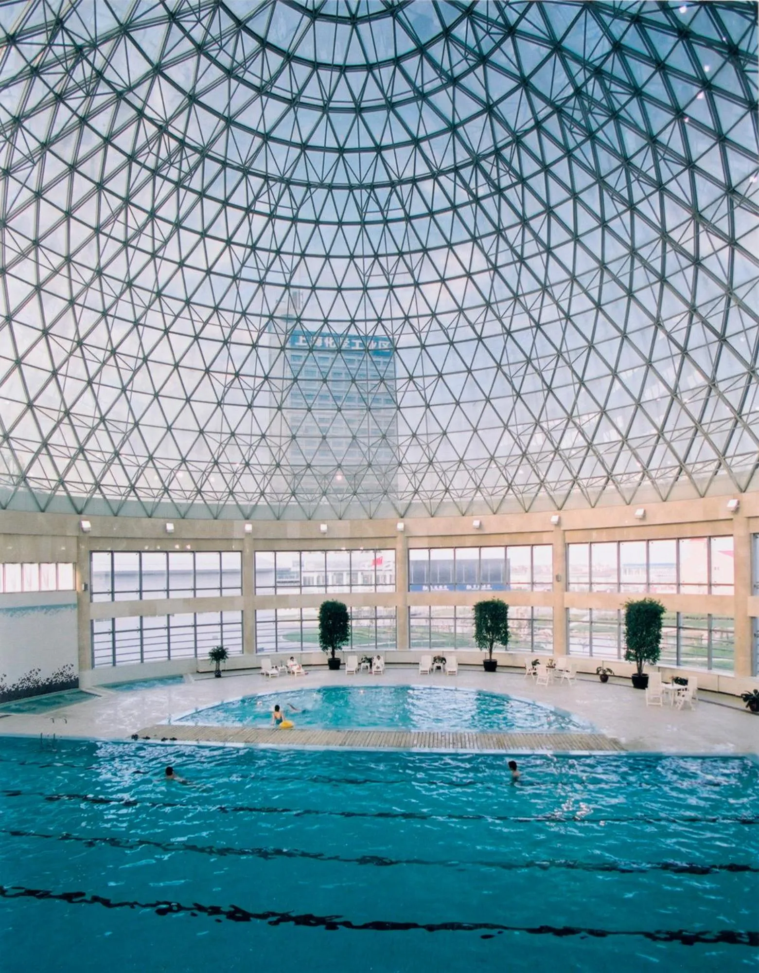 Swimming pool in Ramada Plaza Sino-Bay Shanghai