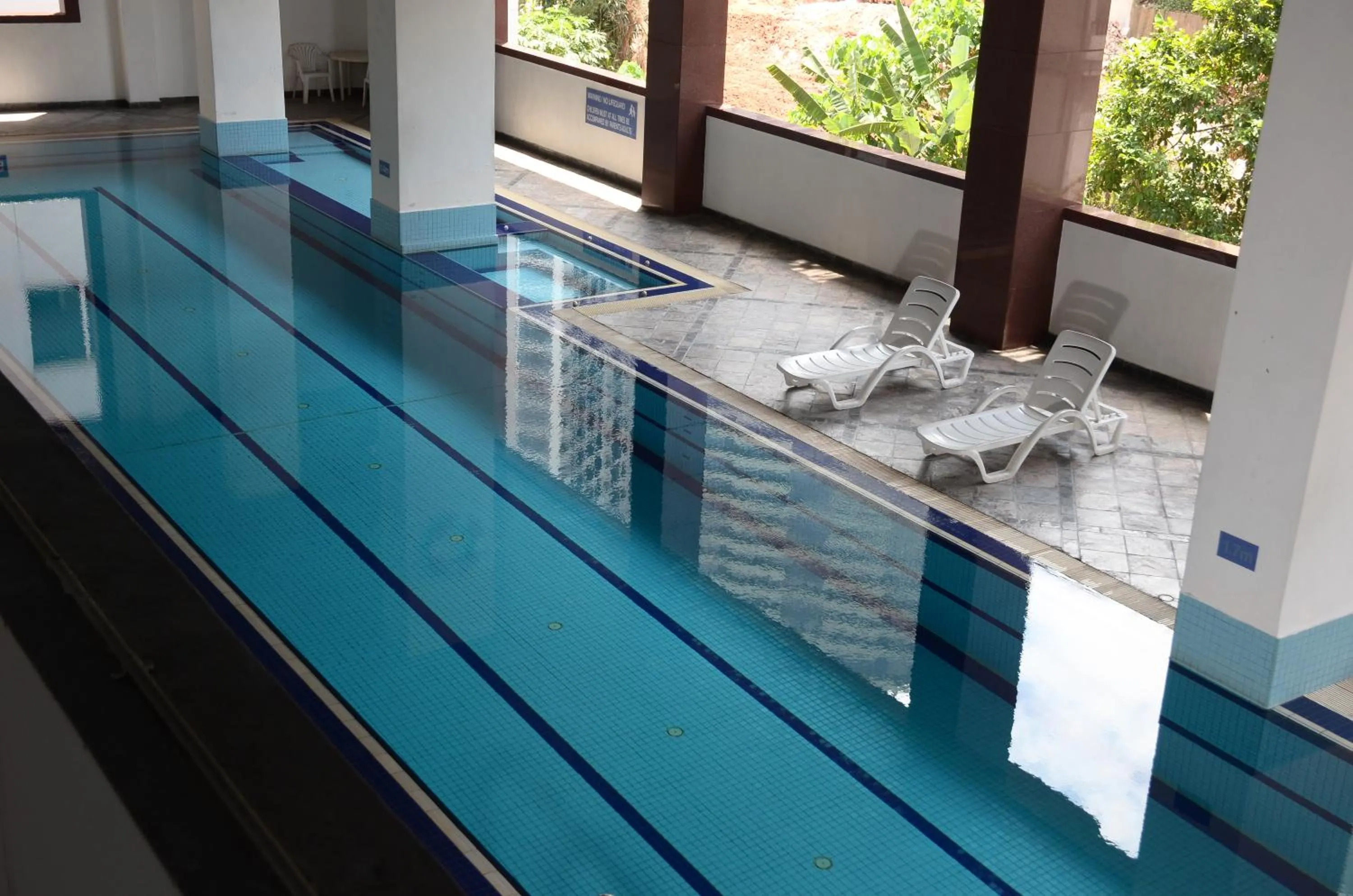 Swimming pool in The Maple Suite