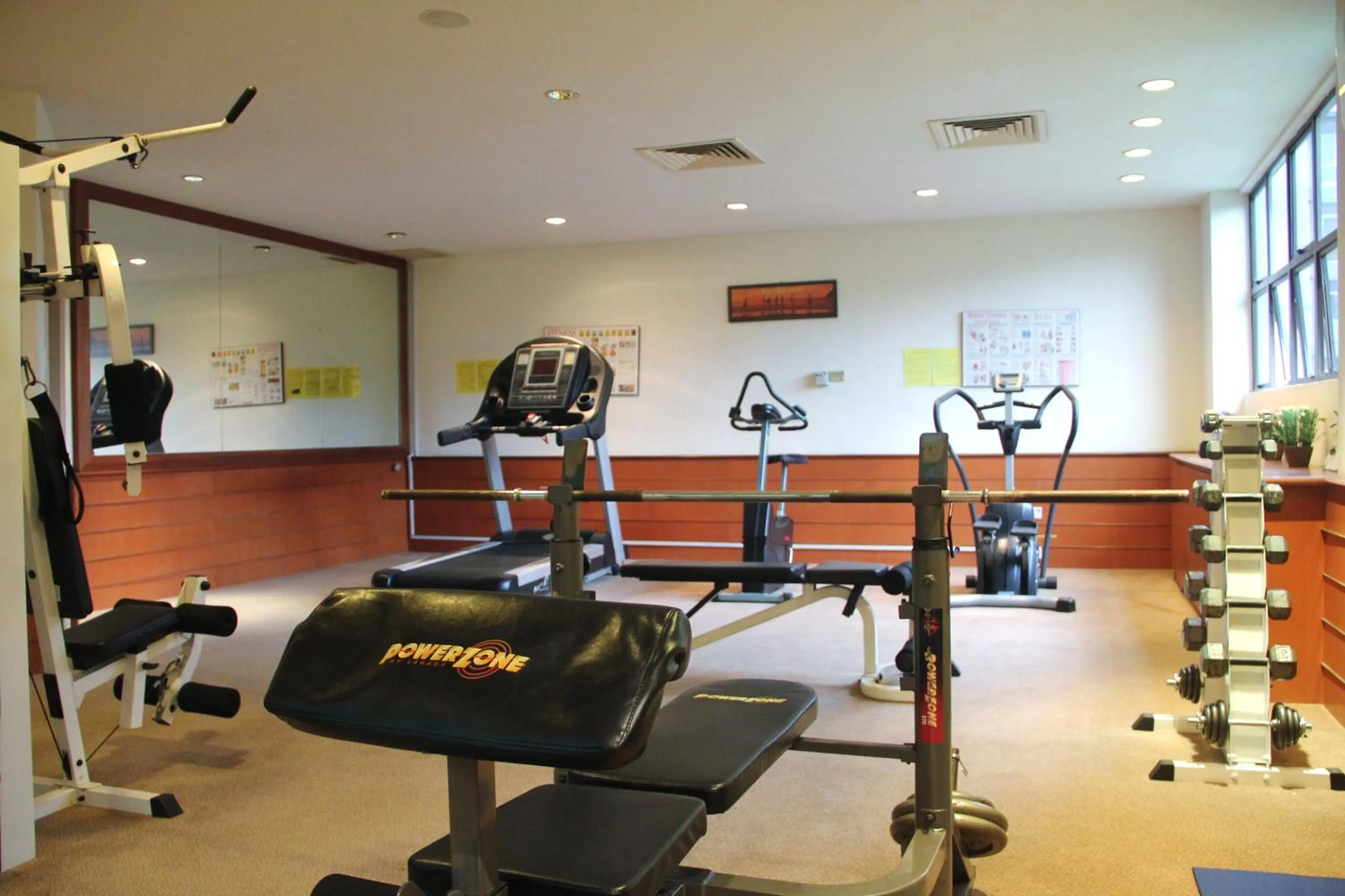 Fitness centre/facilities in The Maple Suite