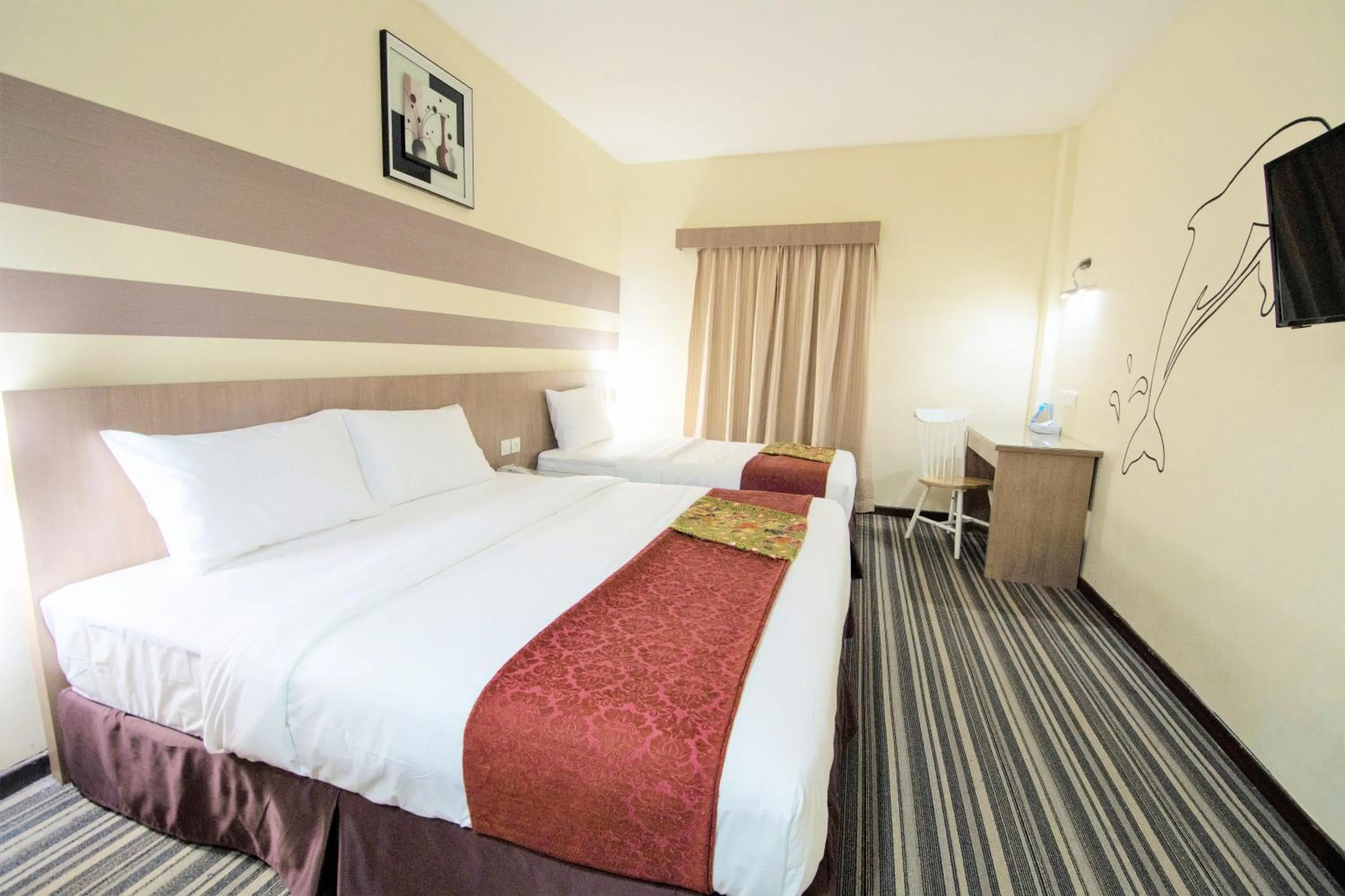 Bedroom, Bed in Grand Sentosa Hotel Johor Bahru