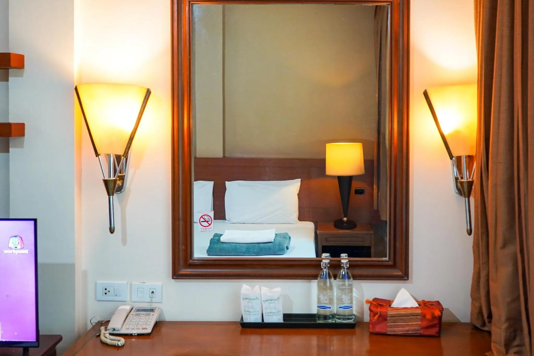 Bed in Piman Garden Boutique Hotel