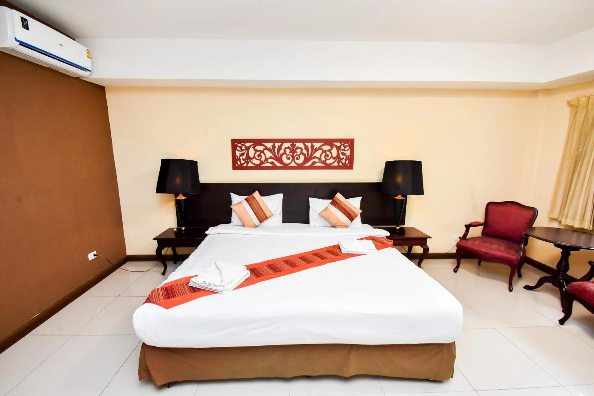 Bed in Piman Garden Boutique Hotel