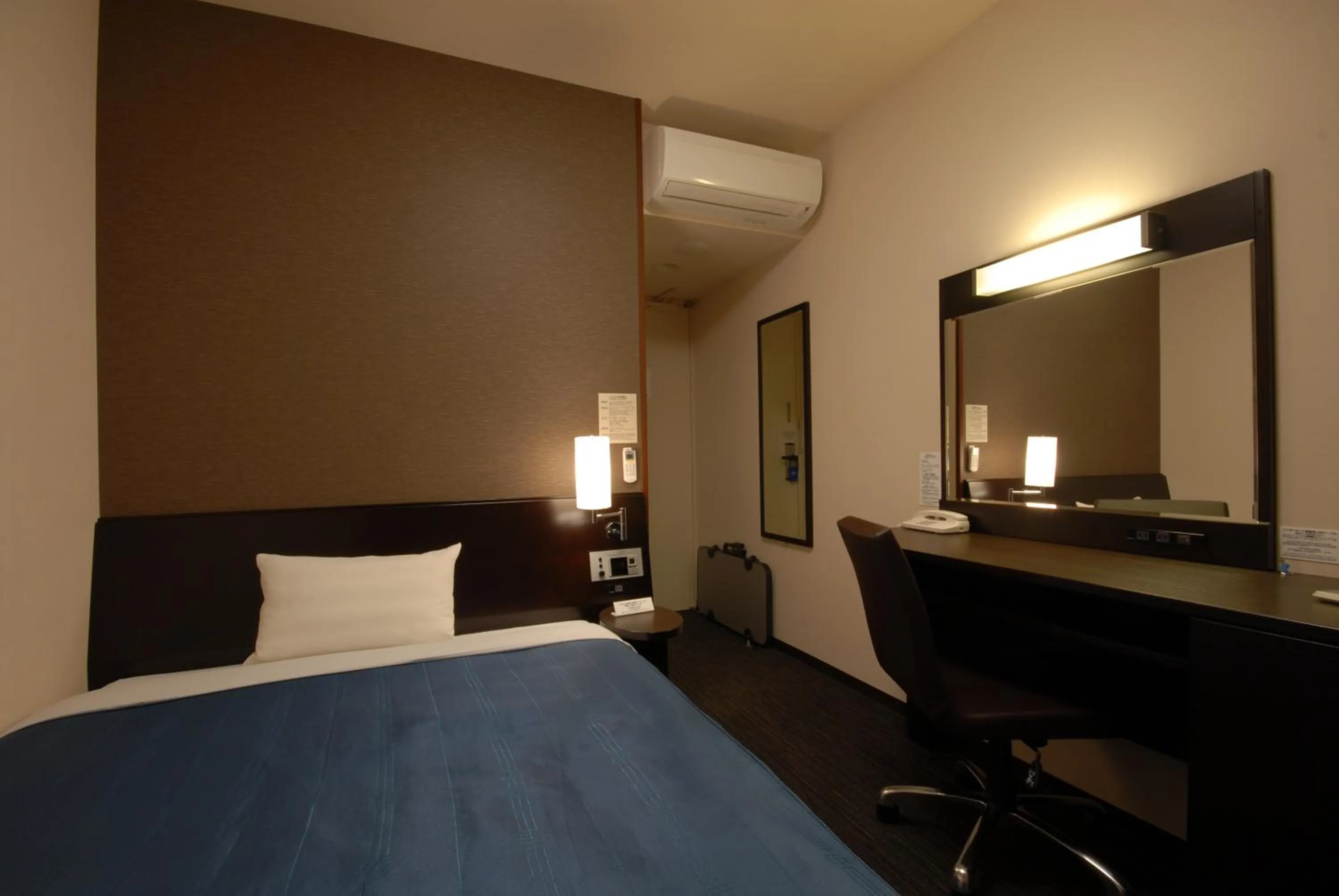 Photo of the whole room, Bed in Route Inn Grantia Hakodate Goryokaku