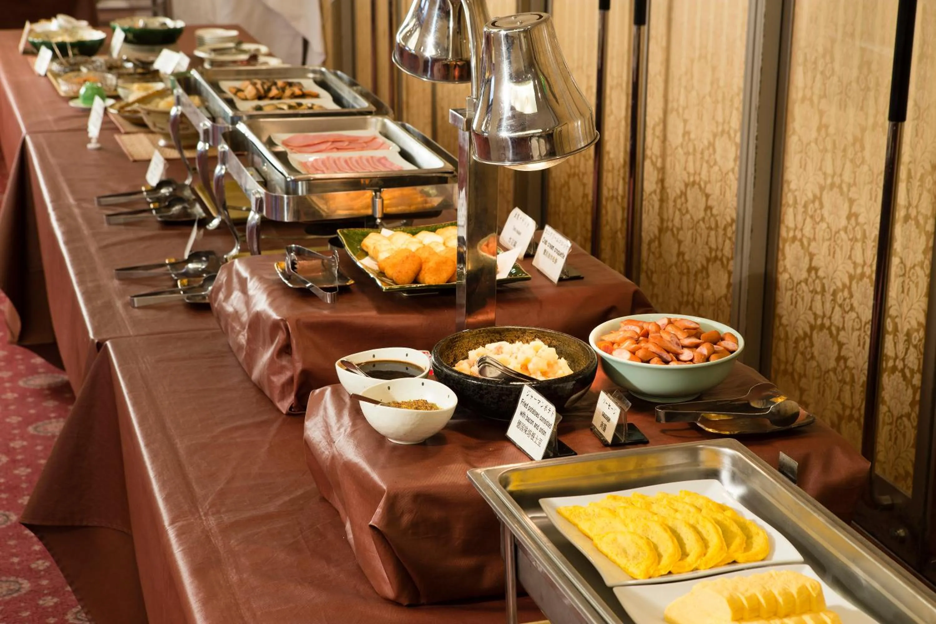 Buffet breakfast in Ark Hotel Kyoto -ROUTE INN HOTELS-
