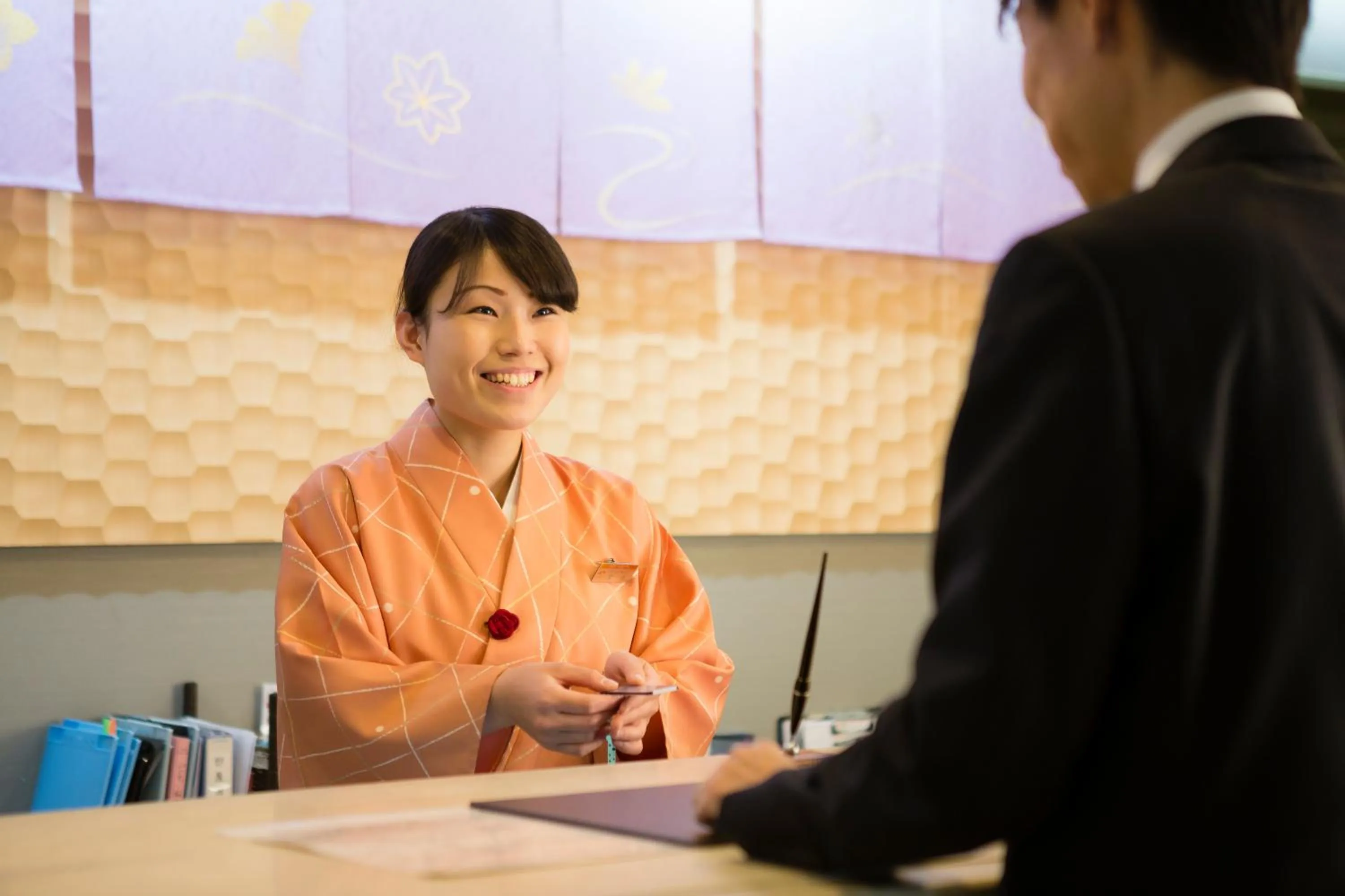 Staff in Ark Hotel Kyoto -ROUTE INN HOTELS-